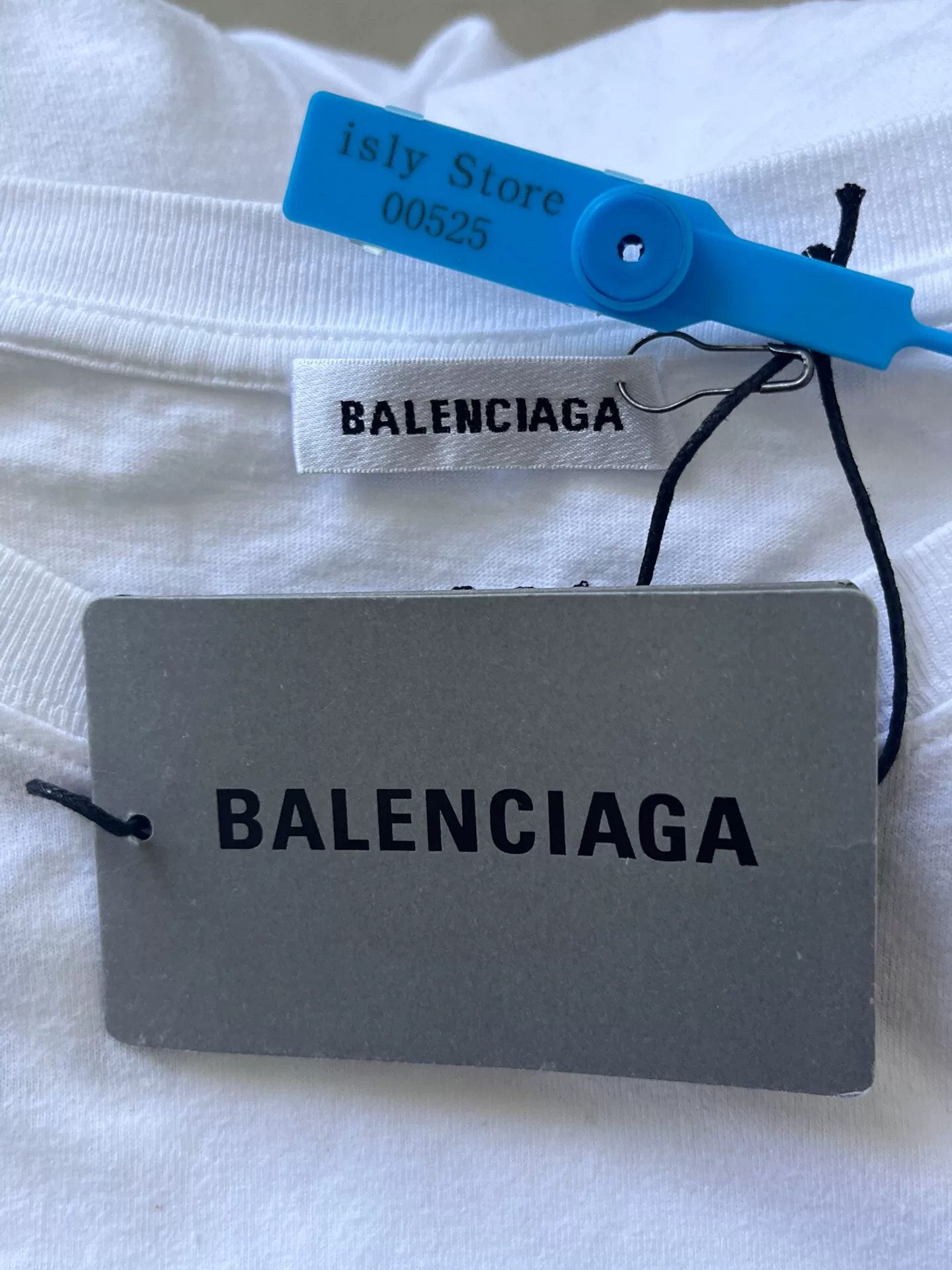 Balenciaga Balenciaga Gothic Logo T-Shirt Size M Size US M / EU 48-50 / 2 - 5 Thumbnail