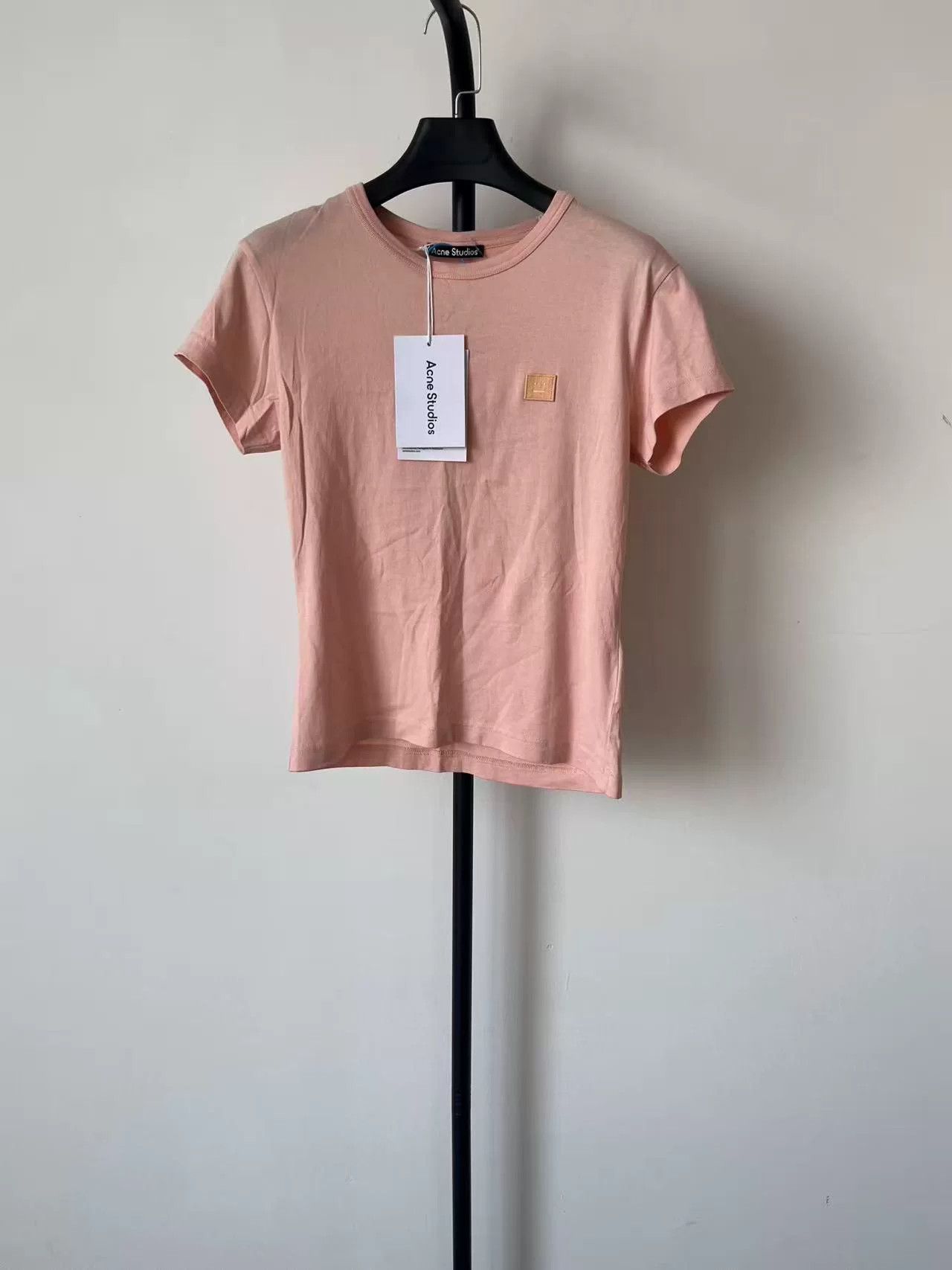 Acne Studios Acne Studios Face Patch Pink T-Shirt Size S Size US S / EU 44-46 / 1 - 2 Thumbnail