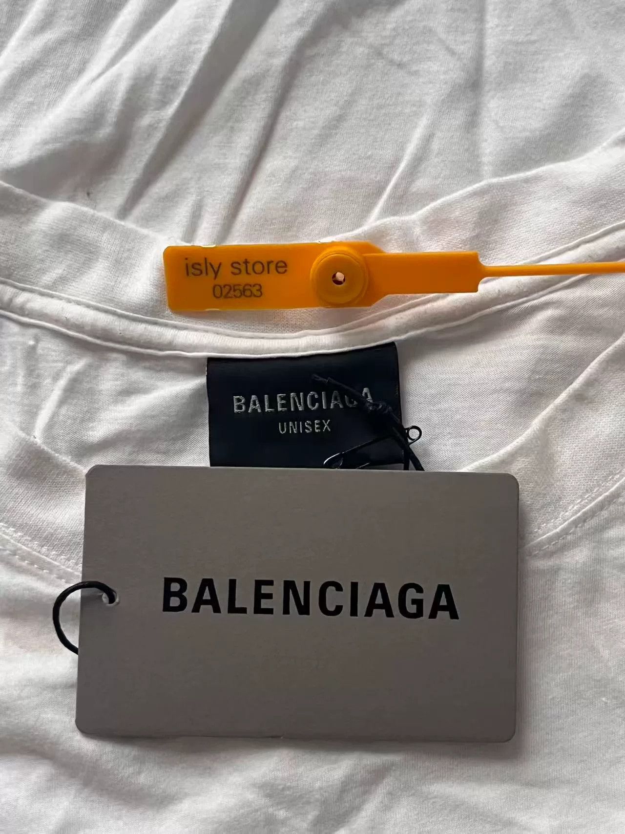 Balenciaga Balenciaga Blue Logo Sports Apparel T-Shirt S Size US S / EU 44-46 / 1 - 6 Thumbnail