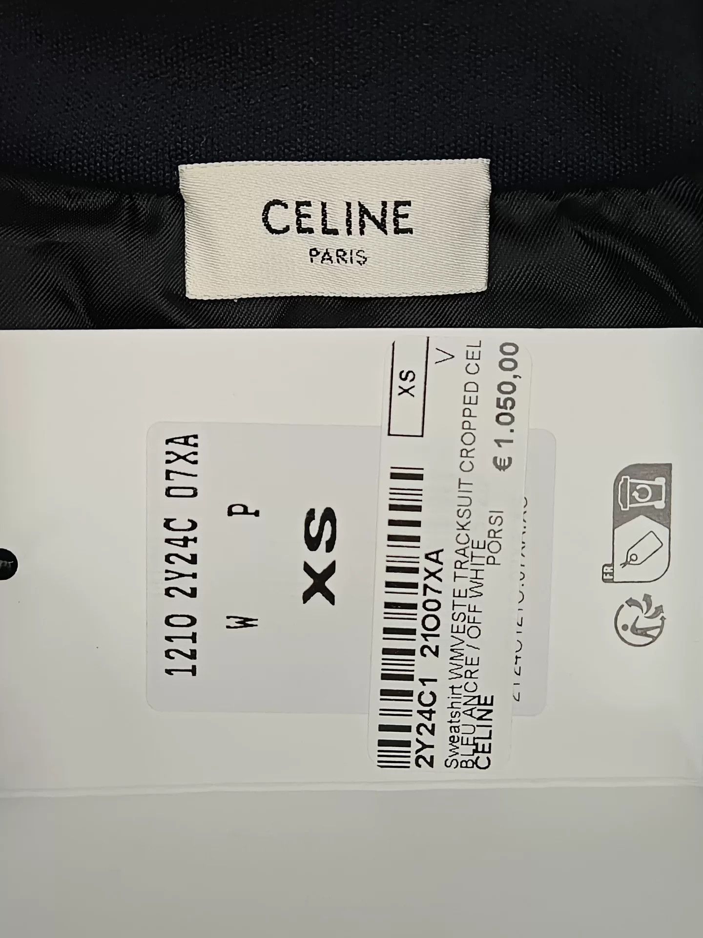 Celine CELINE Striped Logo Track Jacket XS Size XS / US 0-2 / IT 36-38 - 4 Thumbnail