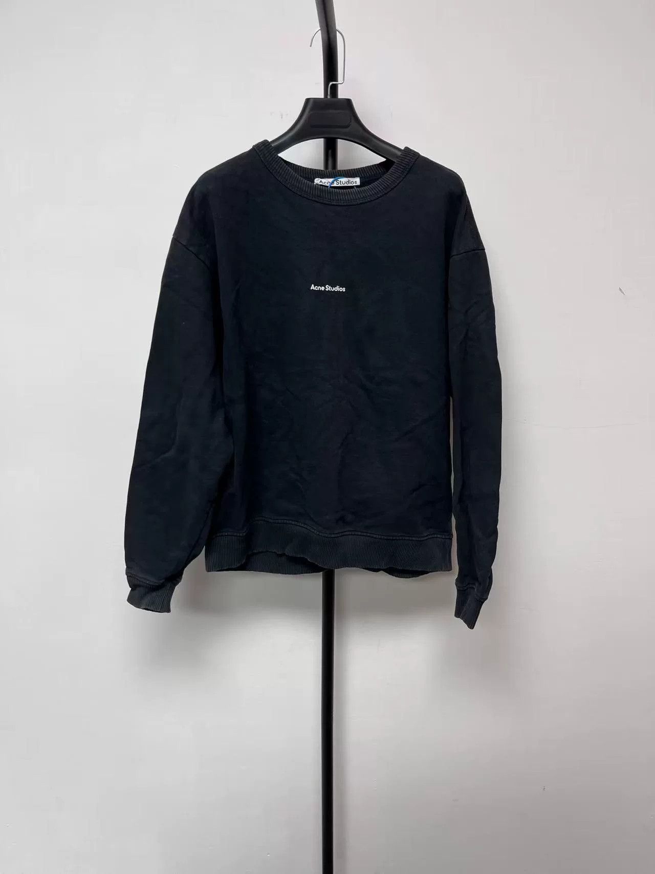Acne Studios Acne Studios Center Logo Sweatshirt XS Size US XS / EU 42 / 0 - 2 Thumbnail