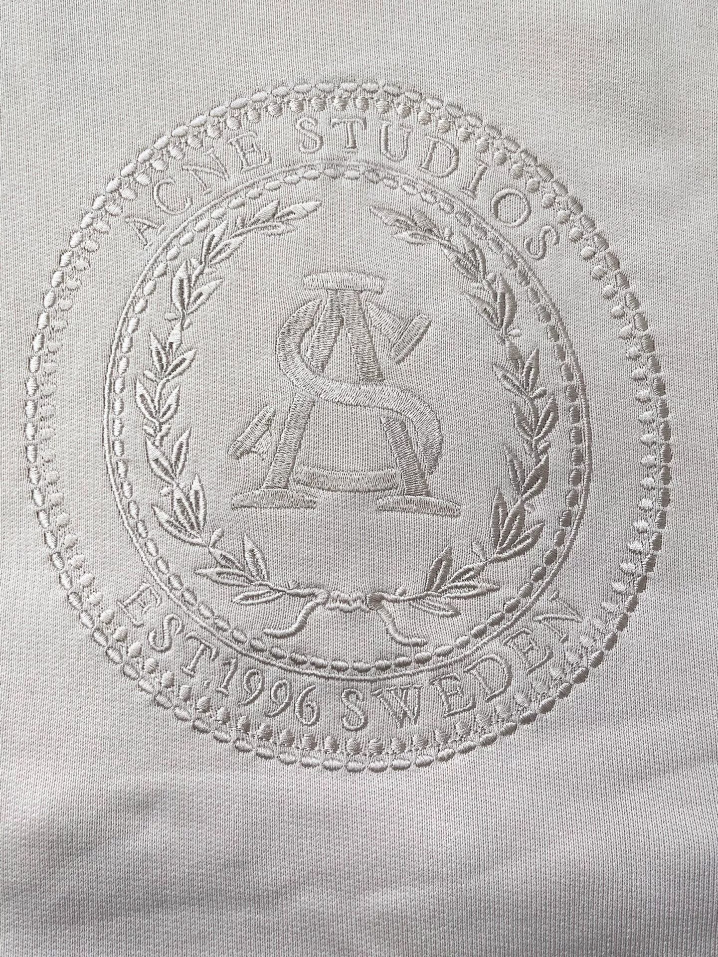 Acne Studios Acne Studios Logo Embroidery Sweatshirt S Size US S / EU 44-46 / 1 - 4 Thumbnail
