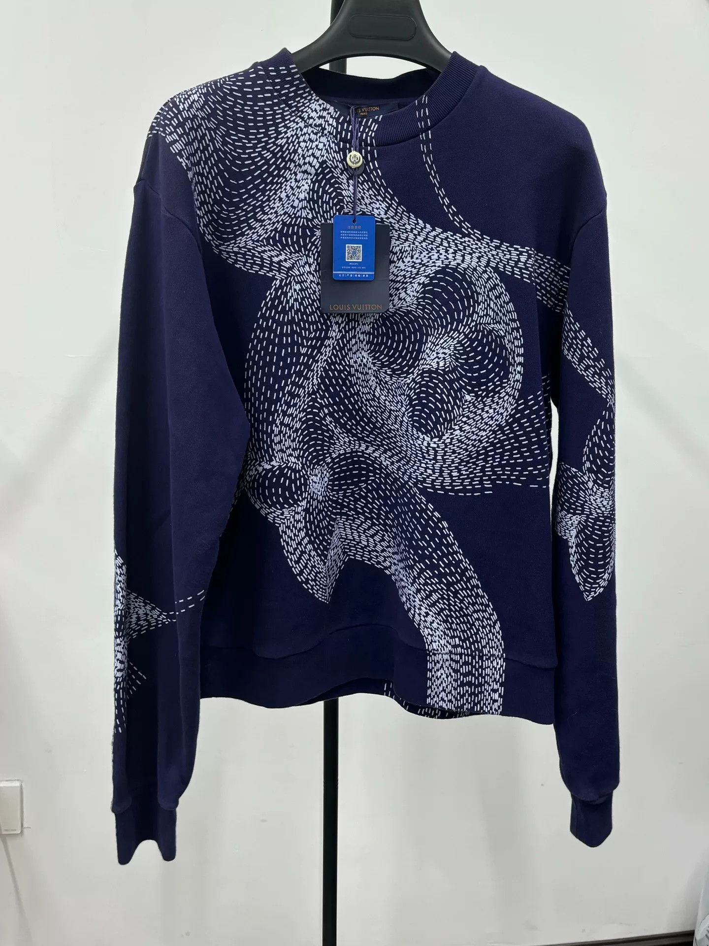 Louis Vuitton Louis Vuitton Sketch Pattern Sweatshirt Size S Size US S / EU 44-46 / 1 - 2 Thumbnail