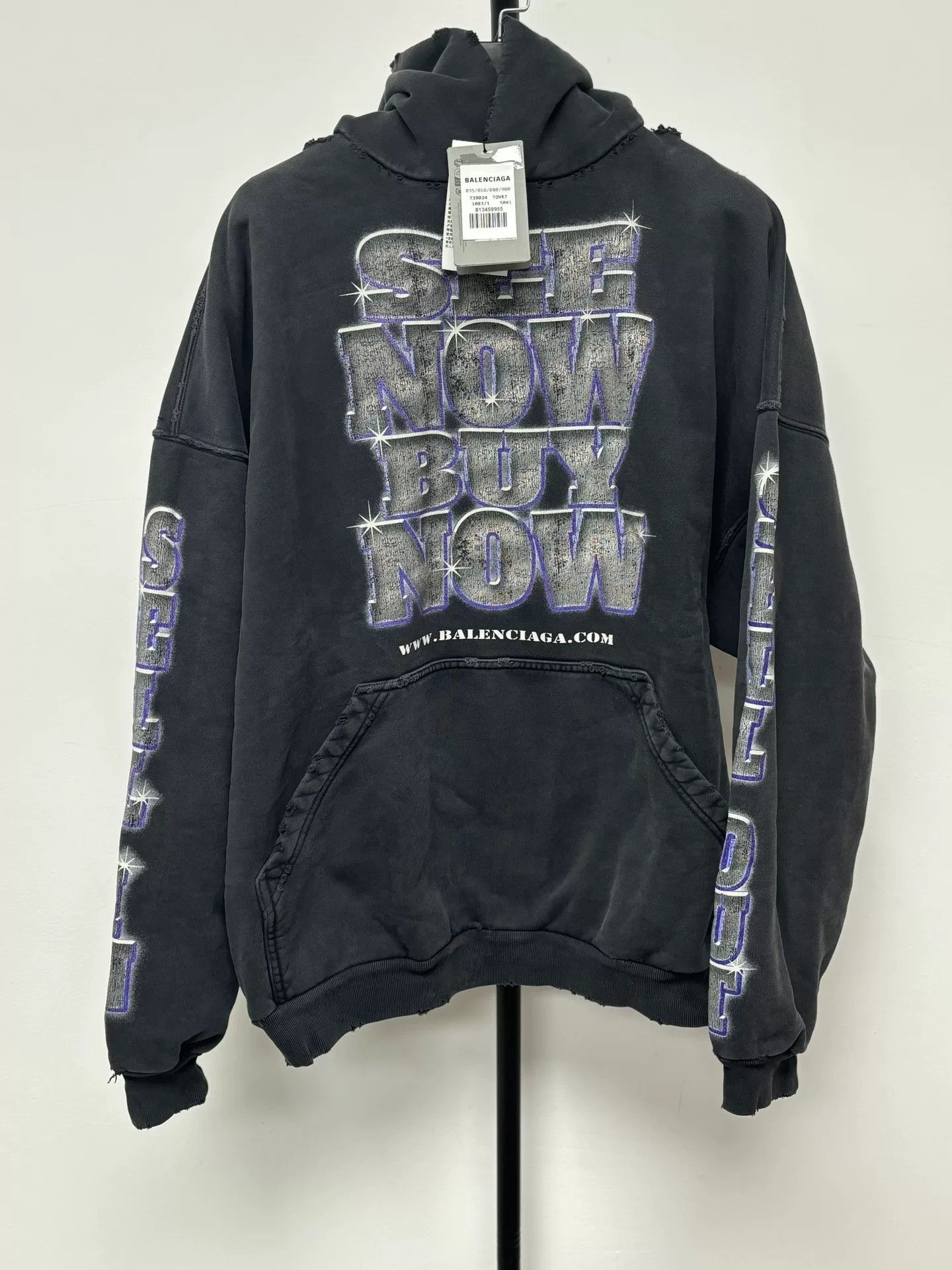 Balenciaga Balenciaga See Now Buy Now Hoodie Size 1 Size US S / EU 44-46 / 1 - 2 Thumbnail