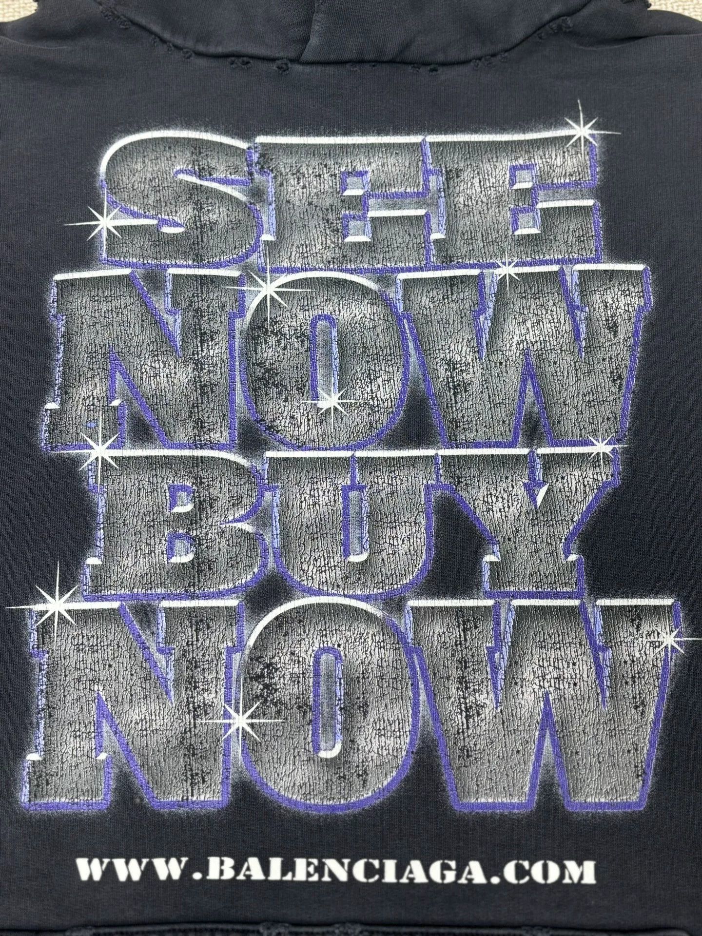Balenciaga Balenciaga See Now Buy Now Hoodie Size 1 Size US S / EU 44-46 / 1 - 4 Thumbnail