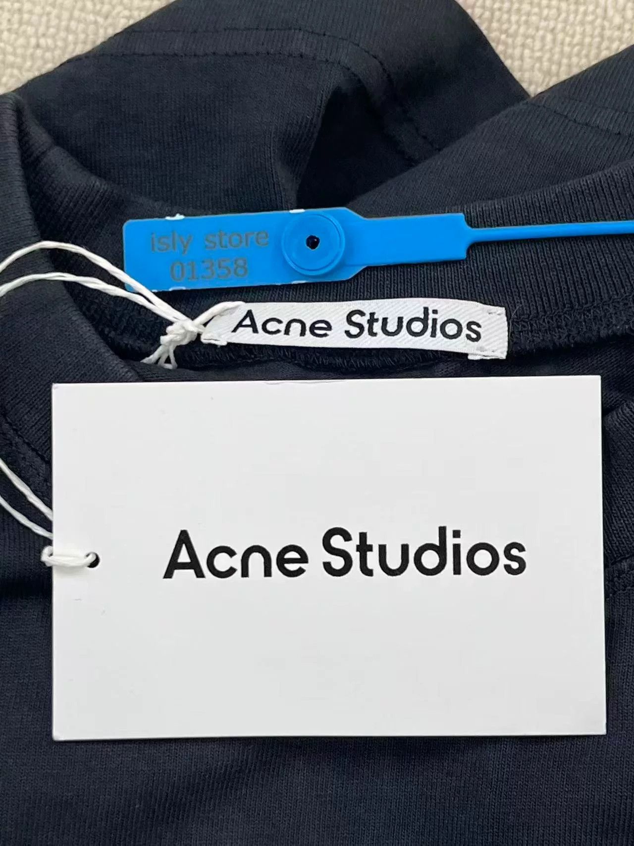 Acne Studios Acne Studios Logo Short Sleeve T-Shirt XXS Size XXS / US 00 / IT 34 - 6 Thumbnail