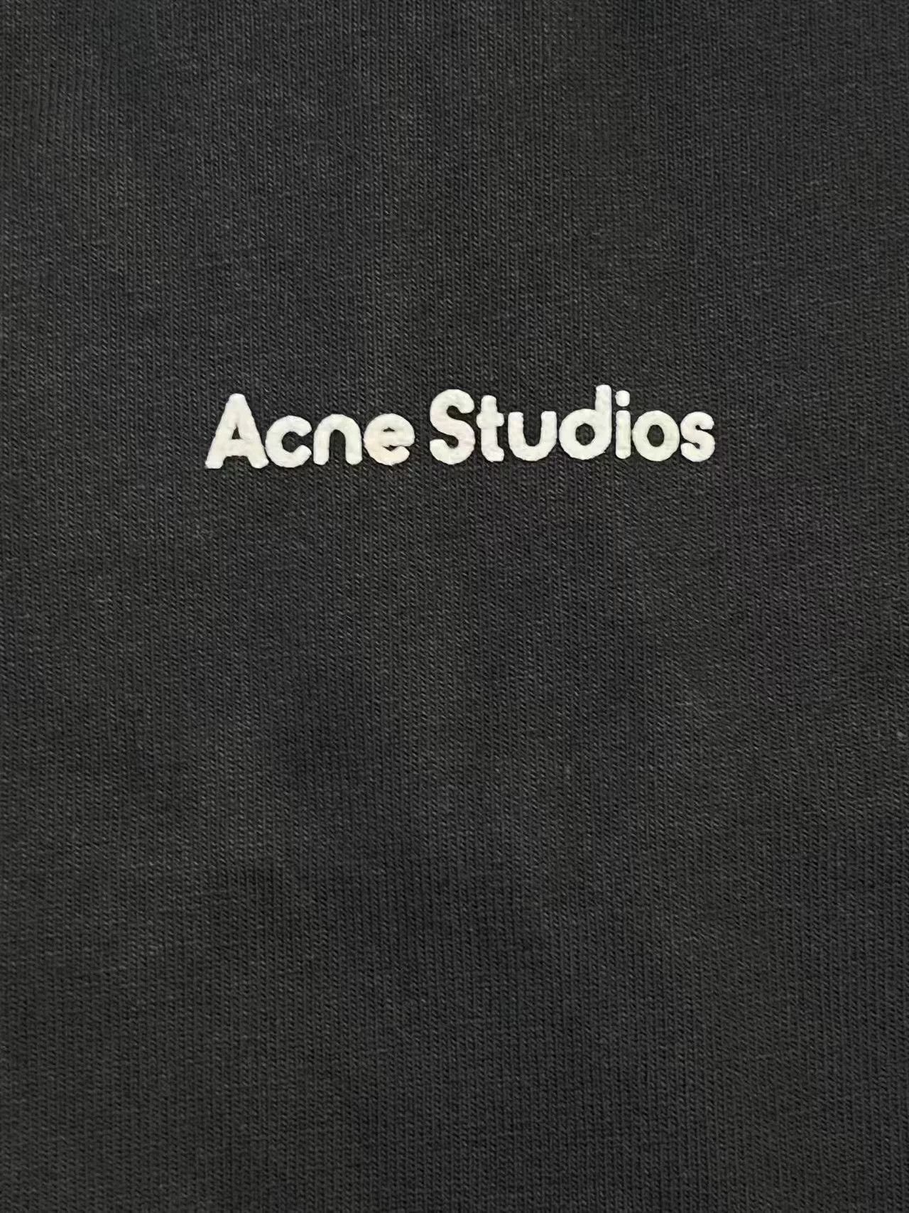 Acne Studios Acne Studios Logo Short Sleeve T-Shirt XXS Size XXS / US 00 / IT 34 - 4 Thumbnail