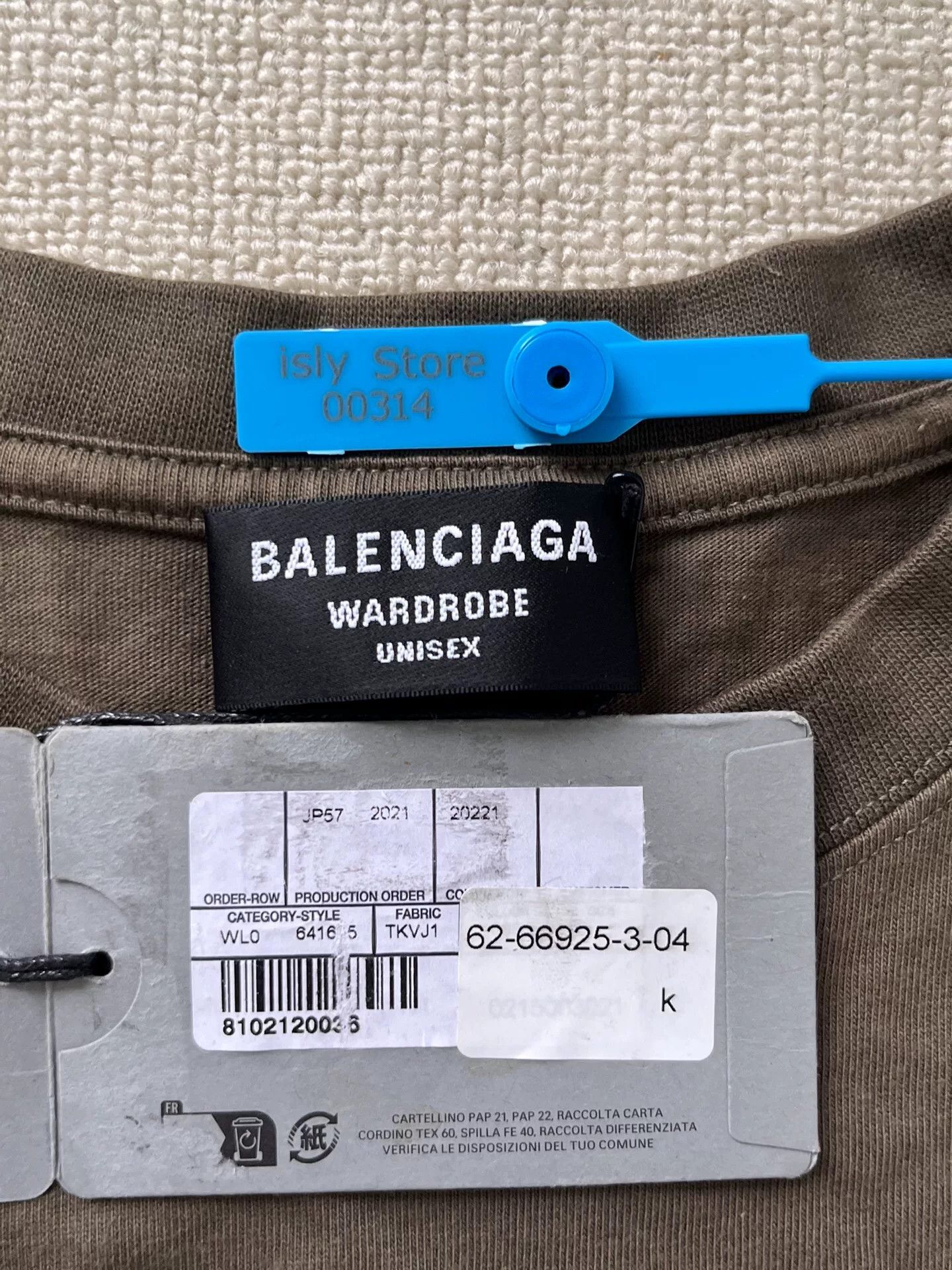 Balenciaga Balenciaga Political Campaign Logo T-Shirt XL Size US XL / EU 56 / 4 - 6 Thumbnail