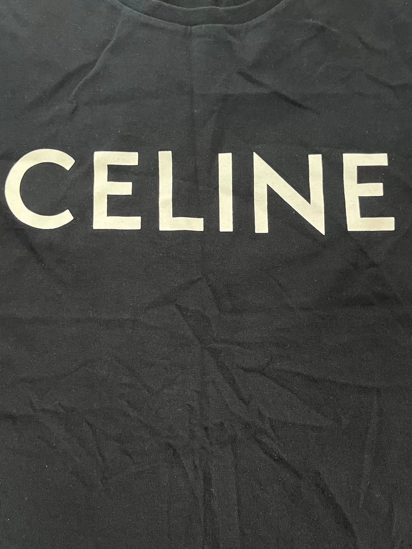 Celine Celine Logo Print Short Sleeve T-Shirt M Size US M / EU 48-50 / 2 - 4 Thumbnail