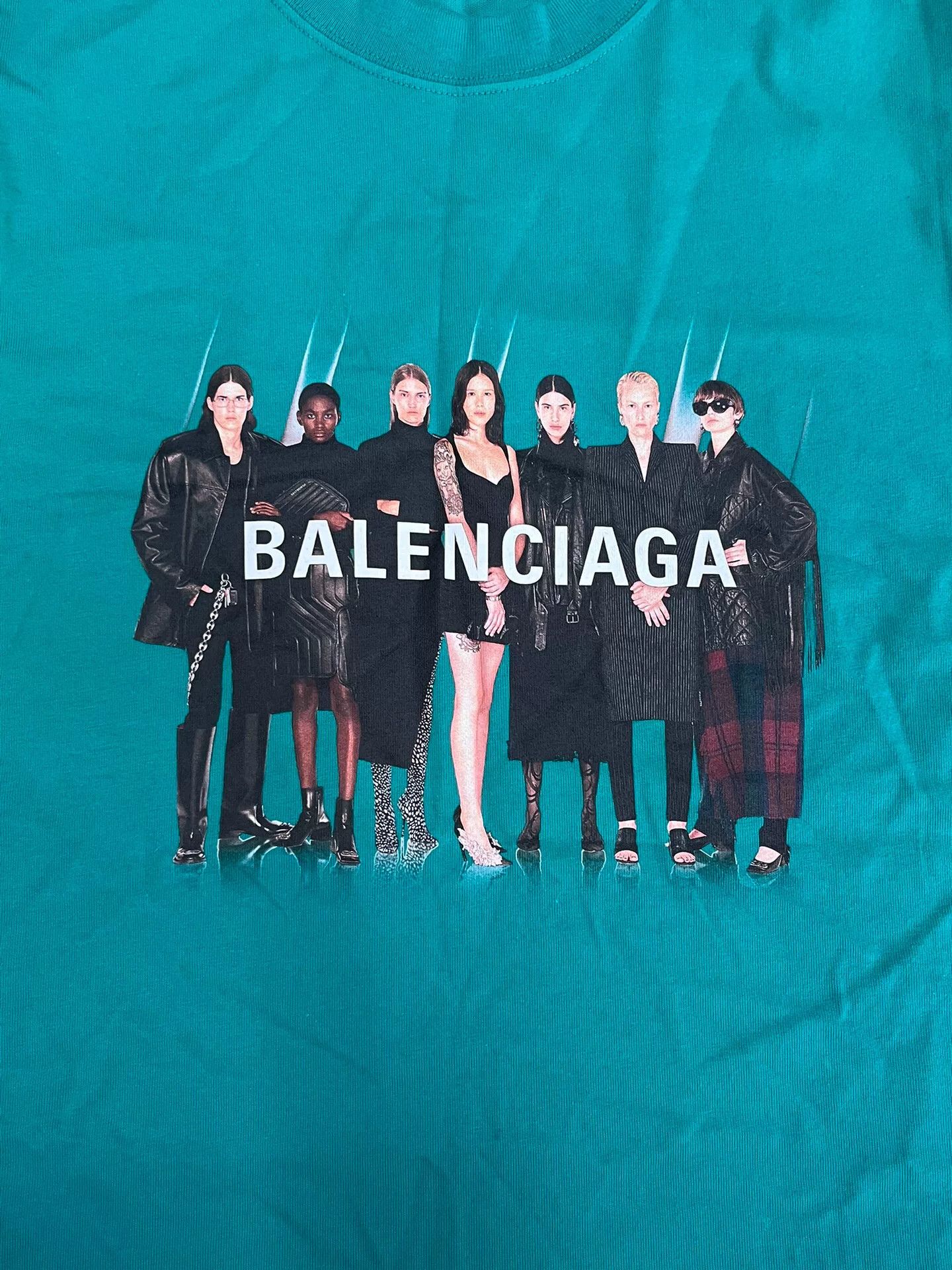 Balenciaga Balenciaga Graphic Portrait Logo T-Shirt S Size S / US 4 / IT 40 - 4 Thumbnail