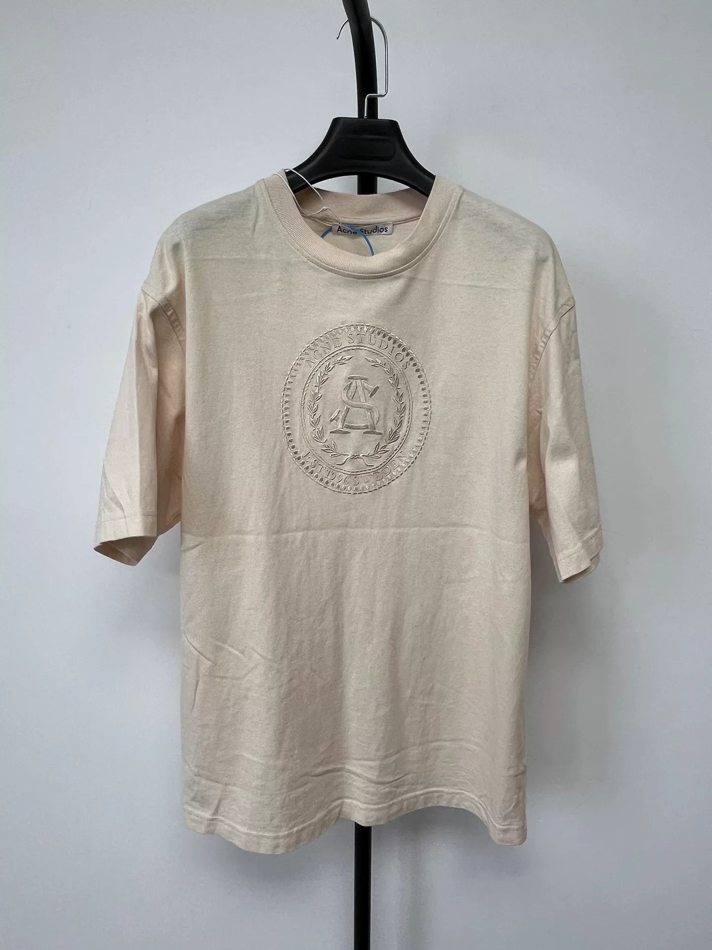 Acne Studios Acne Studios Embroidered Logo T-Shirt Size XS Size US XS / EU 42 / 0 - 2 Thumbnail