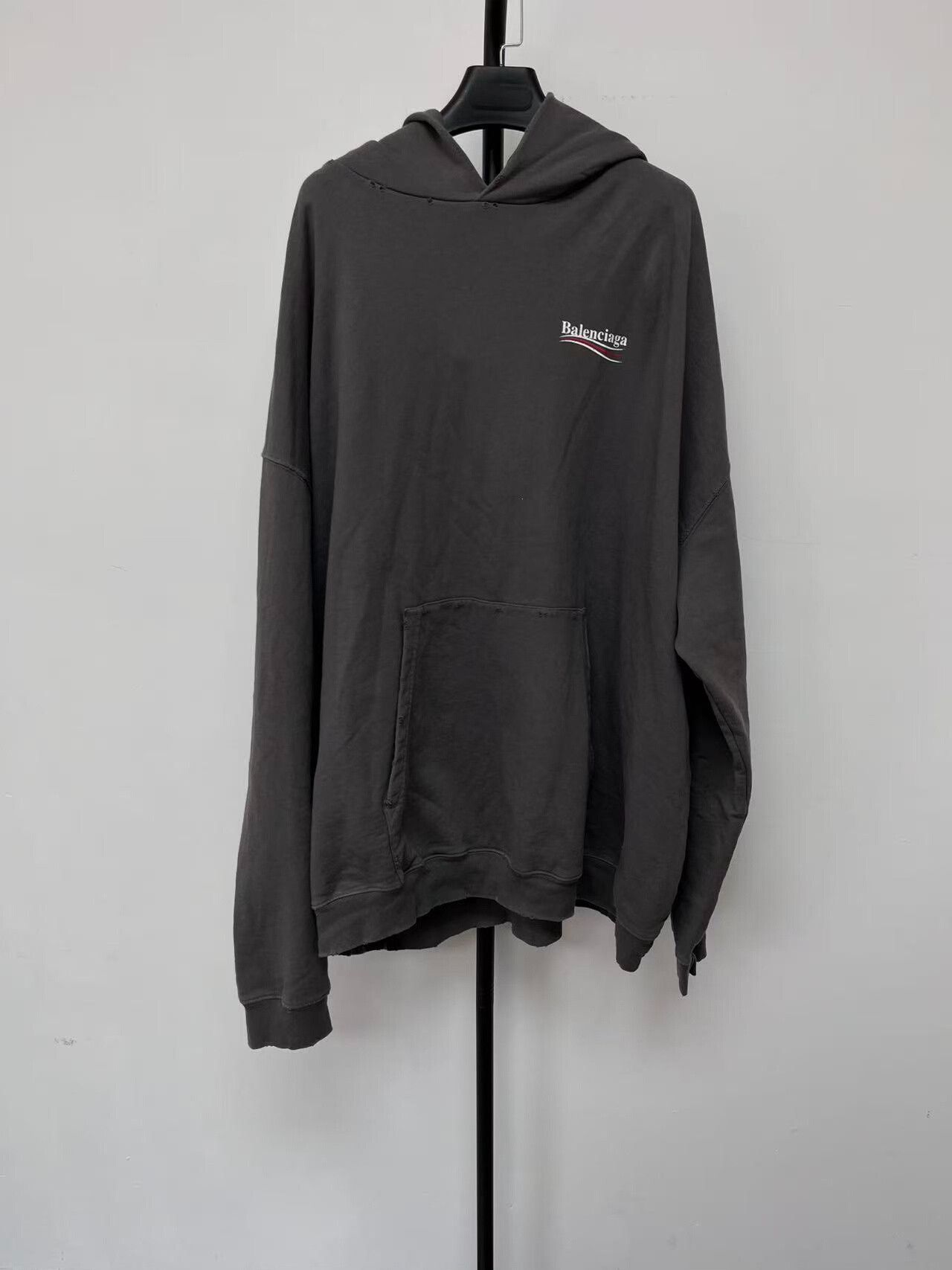 Balenciaga Balenciaga Political Campaign Logo Hoodie M Size US M / EU 48-50 / 2 - 2 Thumbnail