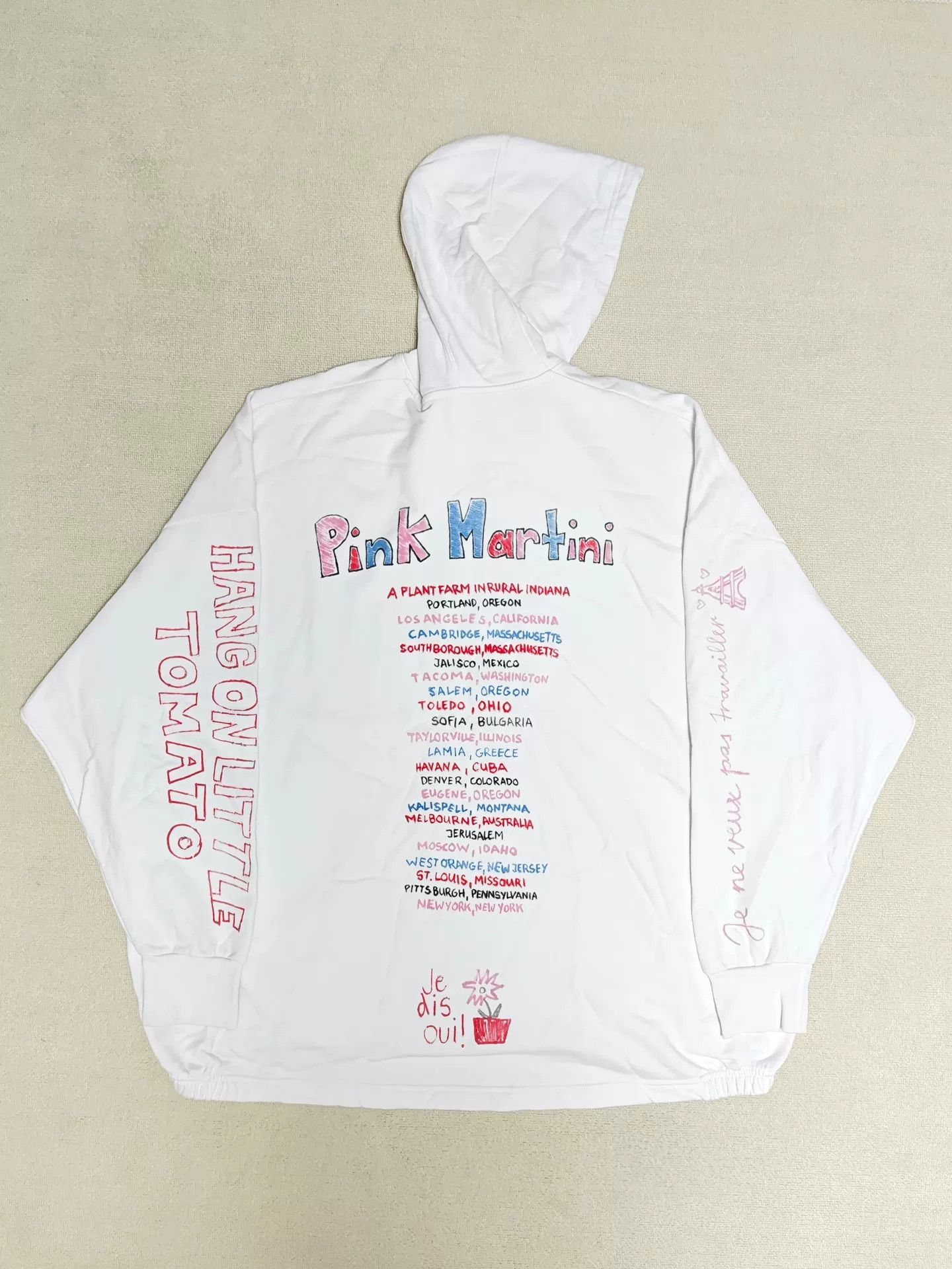 Balenciaga Balenciaga Pink Martini Apple Music Hoodie Size 3 Size US L / EU 52-54 / 3 - 4 Thumbnail