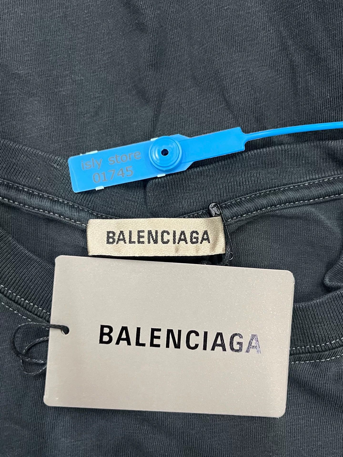 Balenciaga Balenciaga Logo Print T-Shirt US M Size US M / EU 48-50 / 2 - 6 Thumbnail