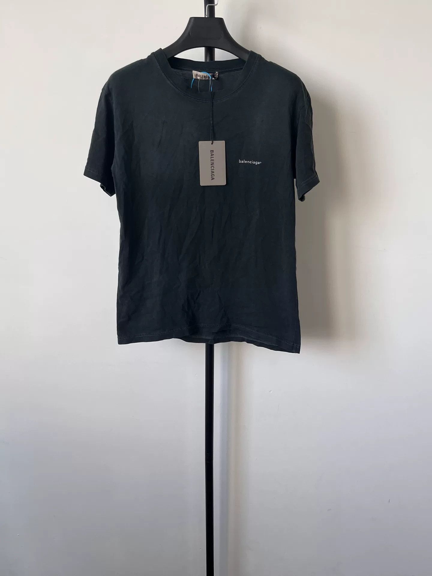 Balenciaga Balenciaga Logo Print T-Shirt US M Size US M / EU 48-50 / 2 - 2 Thumbnail