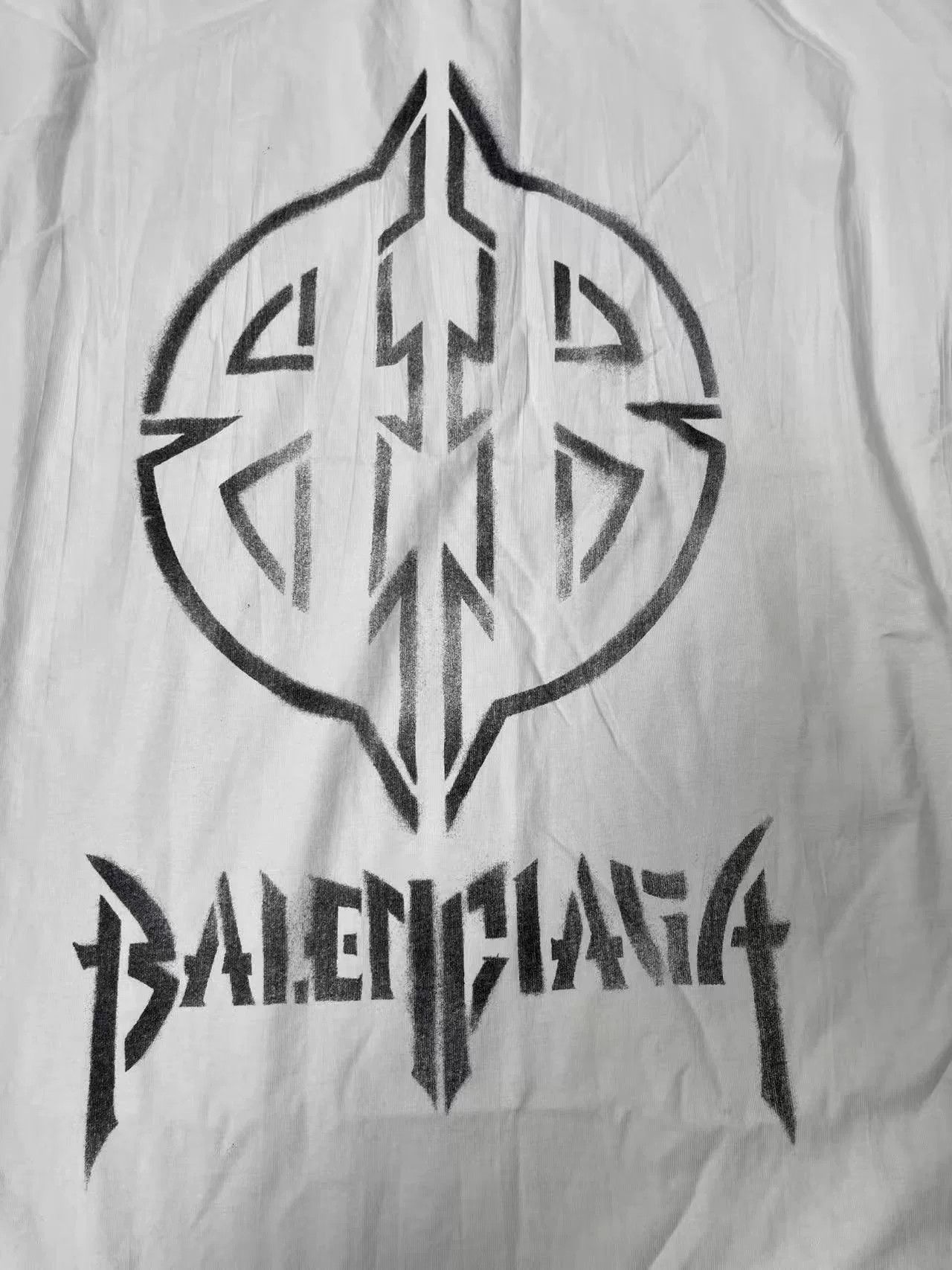 Balenciaga Balenciaga Logo Print T-Shirt 4 Size US XL / EU 56 / 4 - 4 Thumbnail