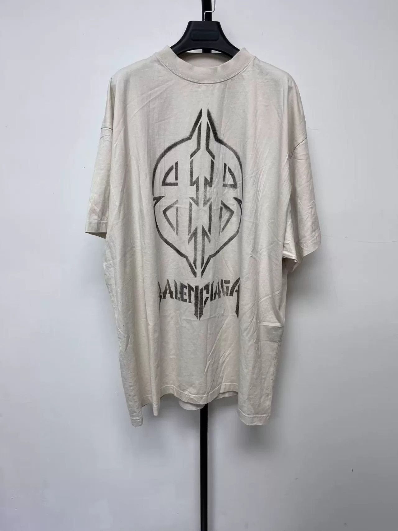 Balenciaga Balenciaga Logo Print T-Shirt 4 Size US XL / EU 56 / 4 - 2 Thumbnail