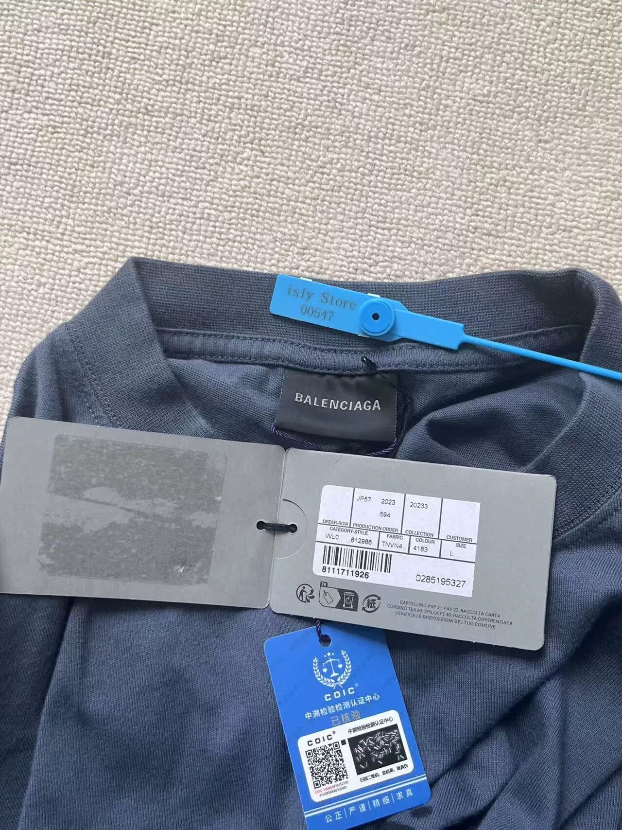 Balenciaga Balenciaga Hand Drawn BB Icon T-Shirt L Size US L / EU 52-54 / 3 - 5 Thumbnail