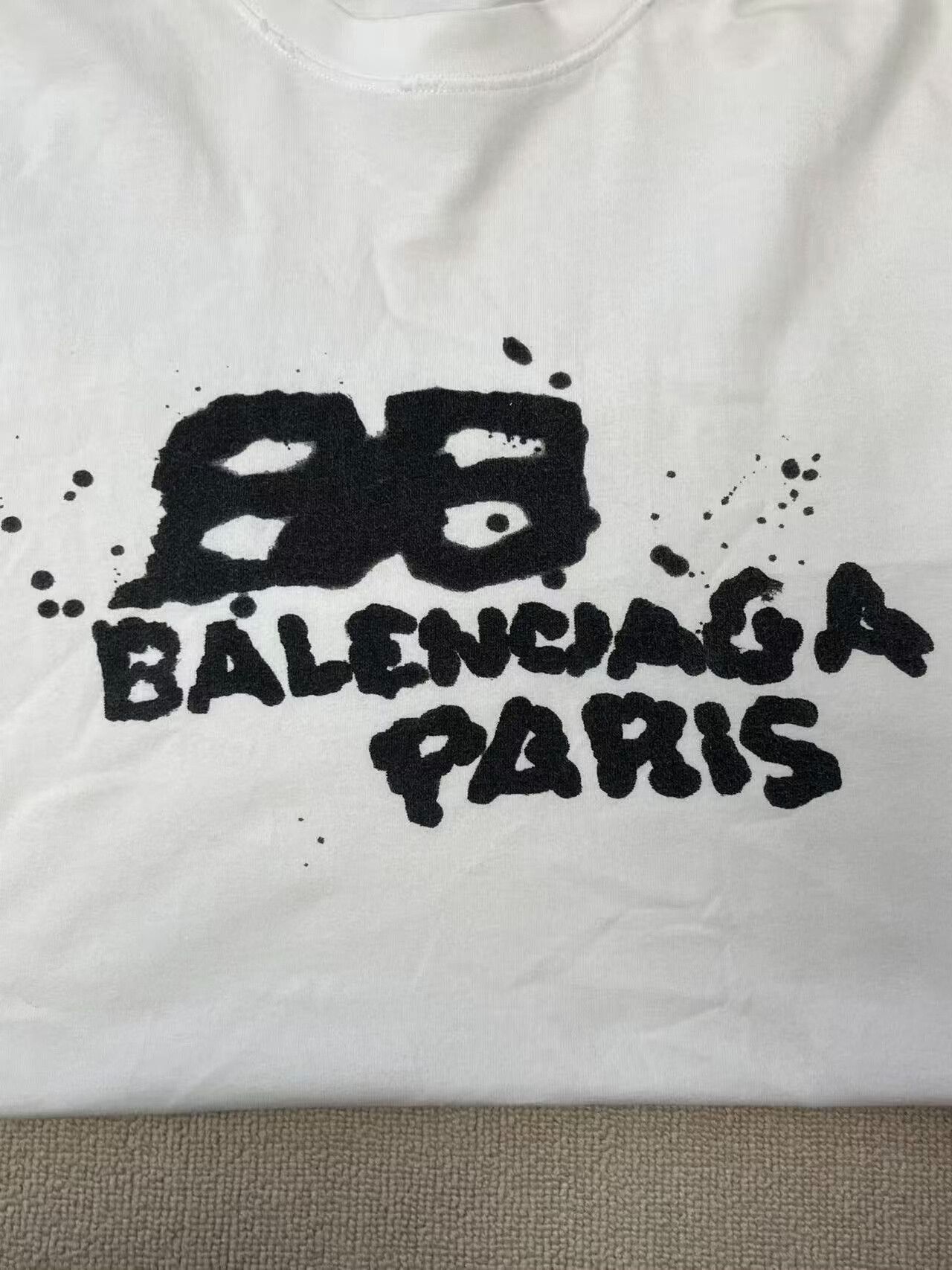Balenciaga Balenciaga Logo Print T-Shirt S Size US S / EU 44-46 / 1 - 4 Thumbnail