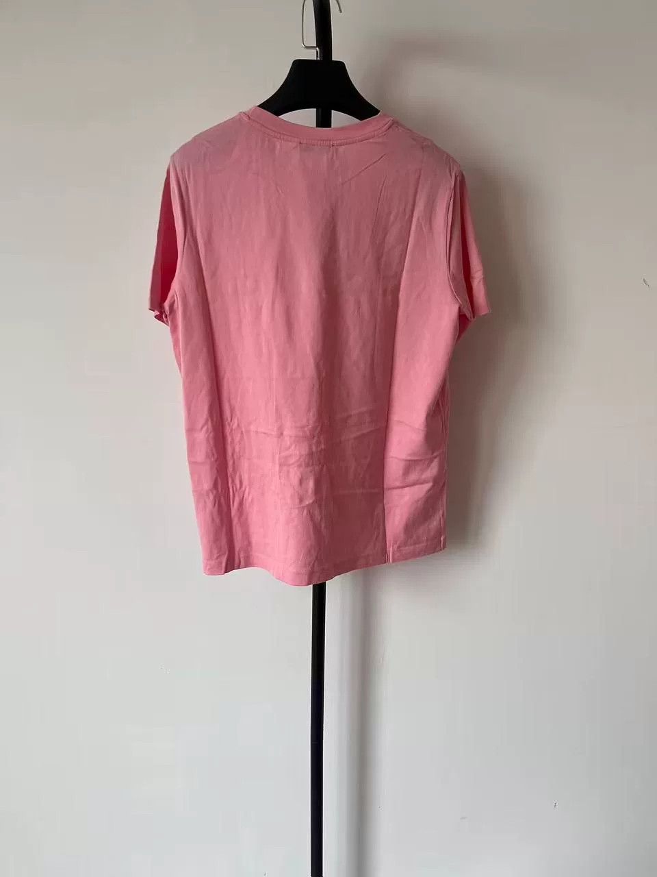 Acne Studios Acne Studios Pink Face Patch T-Shirt Size M Size US M / EU 48-50 / 2 - 3 Thumbnail