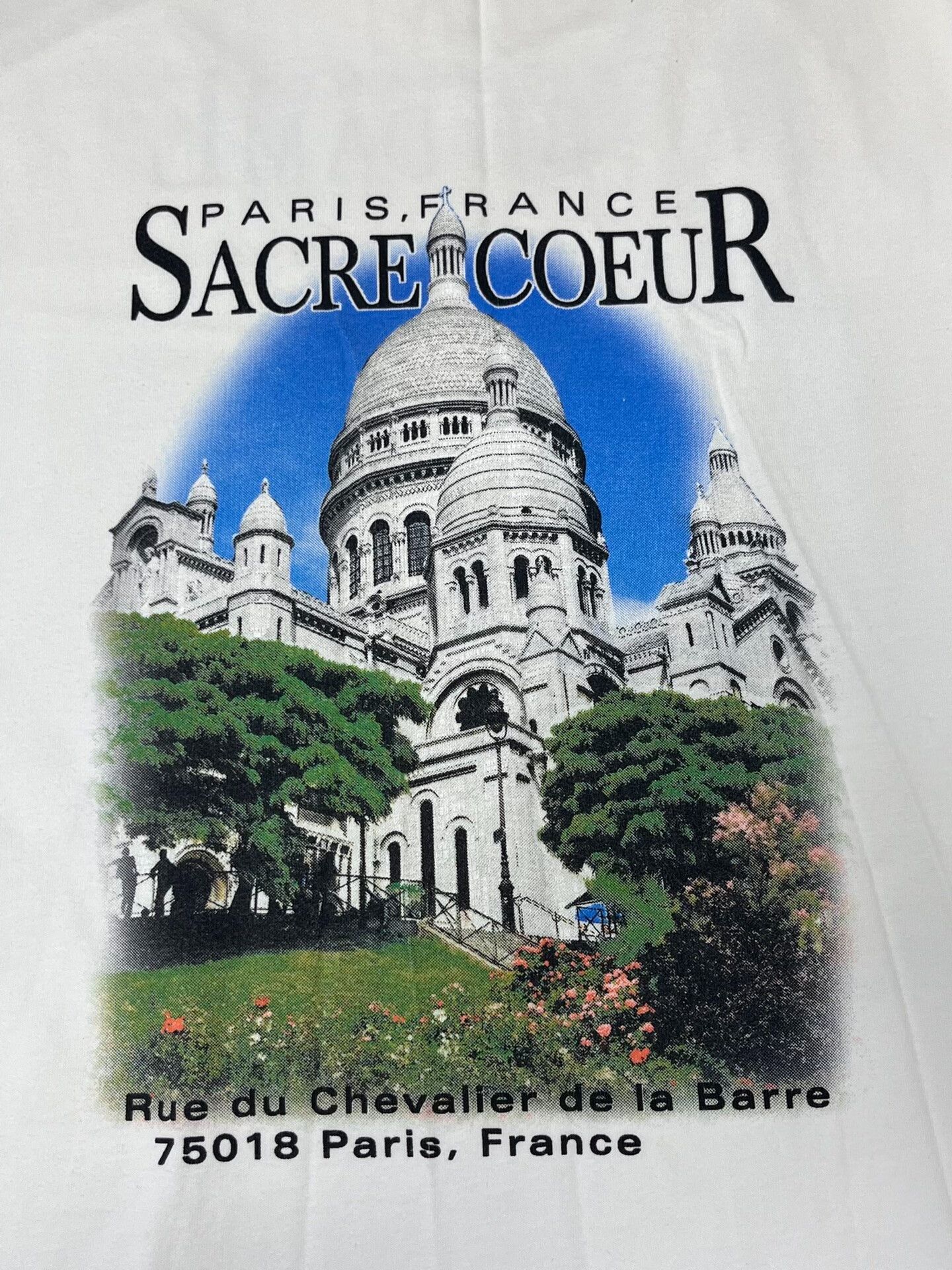 Balenciaga Balenciaga Sacre Coeur Graphic T-Shirt XS Size XS / US 0-2 / IT 36-38 - 4 Thumbnail