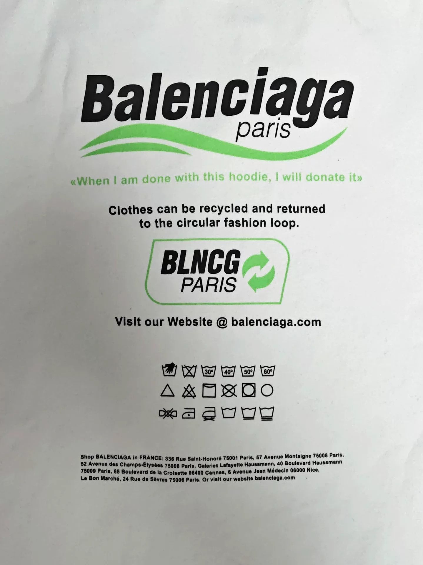 Balenciaga Balenciaga 21FW Wave Logo Hoodie XS Size US XS / EU 42 / 0 - 6 Thumbnail