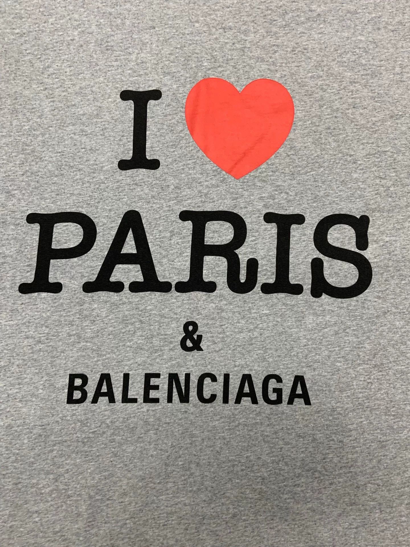 Balenciaga Balenciaga I Heart Paris Graphic T-Shirt M Size M / US 6-8 / IT 42-44 - 4 Thumbnail