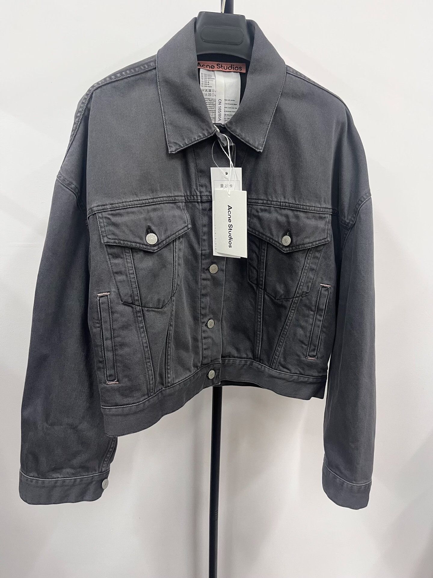 Acne Studios Acne Studios Faded Denim Jacket Size 34 Size XS / US 0-2 / IT 36-38 - 2 Thumbnail