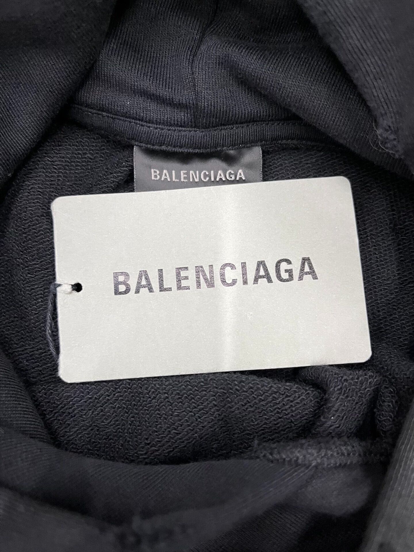 Balenciaga Balenciaga Bitcoin Logo Distressed Hoodie Size L Size US L / EU 52-54 / 3 - 6 Thumbnail