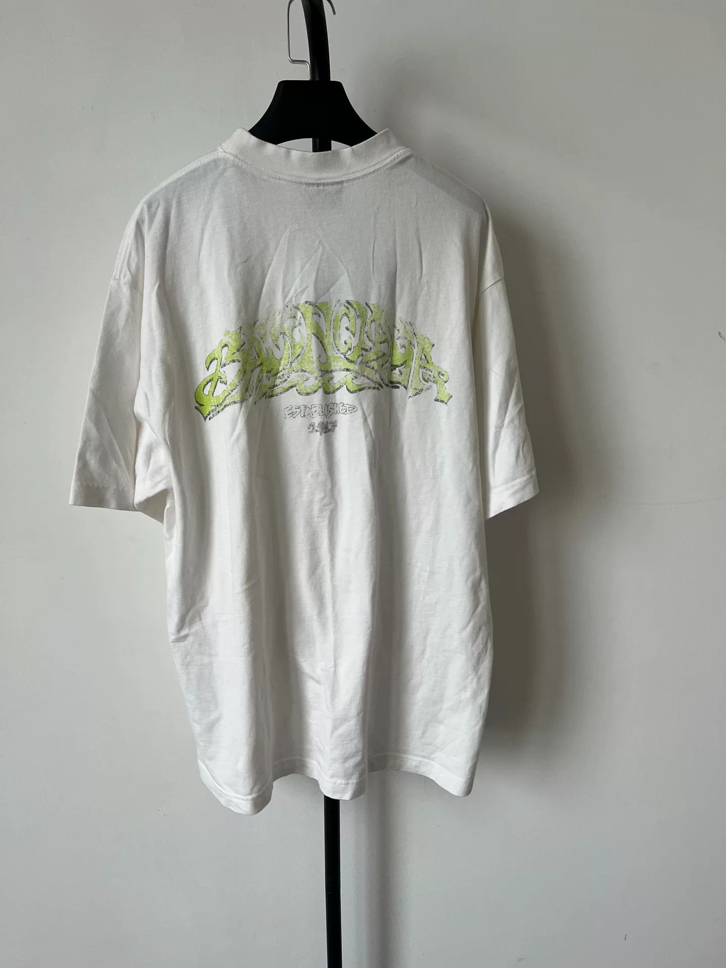 Balenciaga Balenciaga Flame Graphic T-Shirt S Size US S / EU 44-46 / 1 - 3 Thumbnail