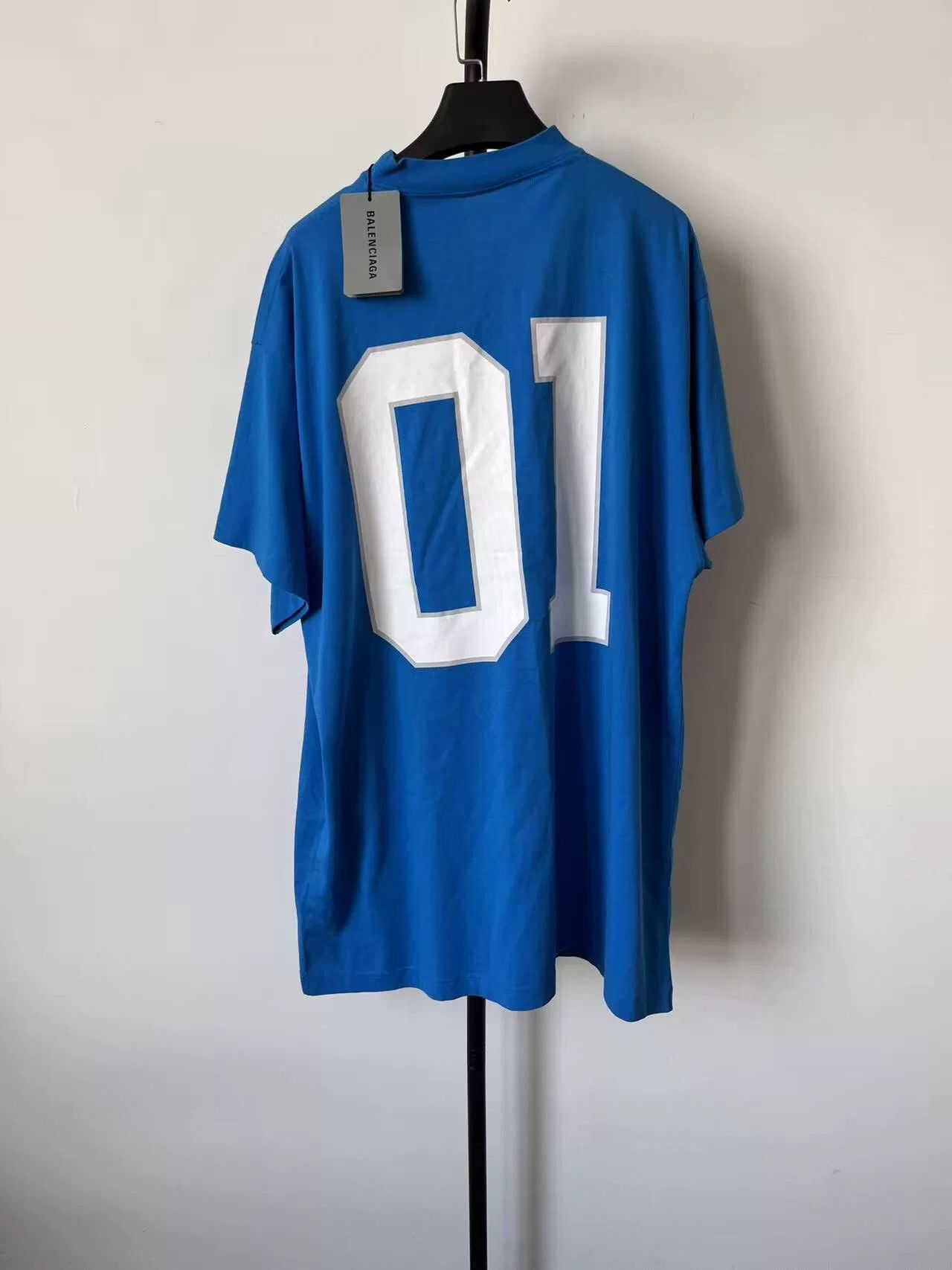 Balenciaga Balenciaga Blue Basketball Print T-Shirt Size 1 Size US S / EU 44-46 / 1 - 3 Thumbnail