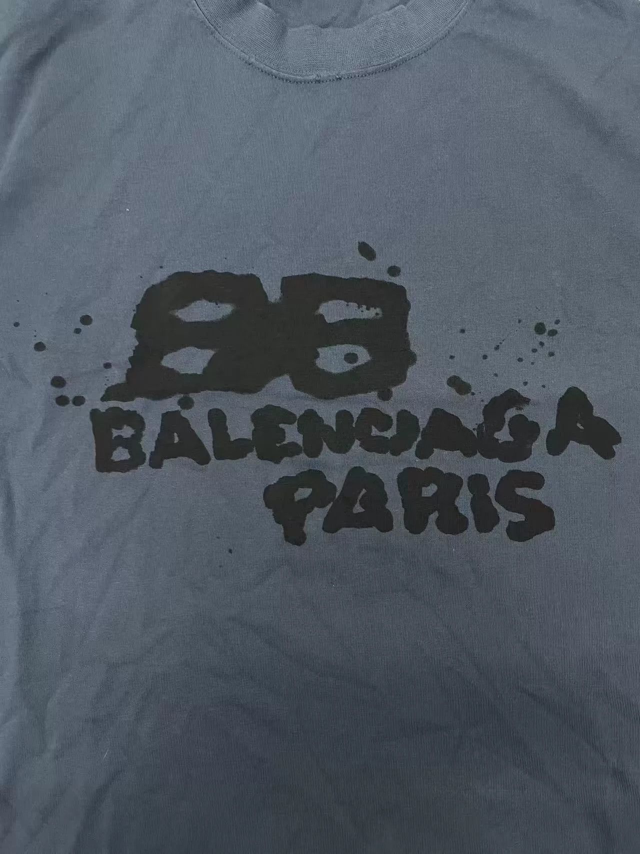 Balenciaga Balenciaga BB Logo Paris Print T-Shirt US XS Size US XS / EU 42 / 0 - 4 Thumbnail