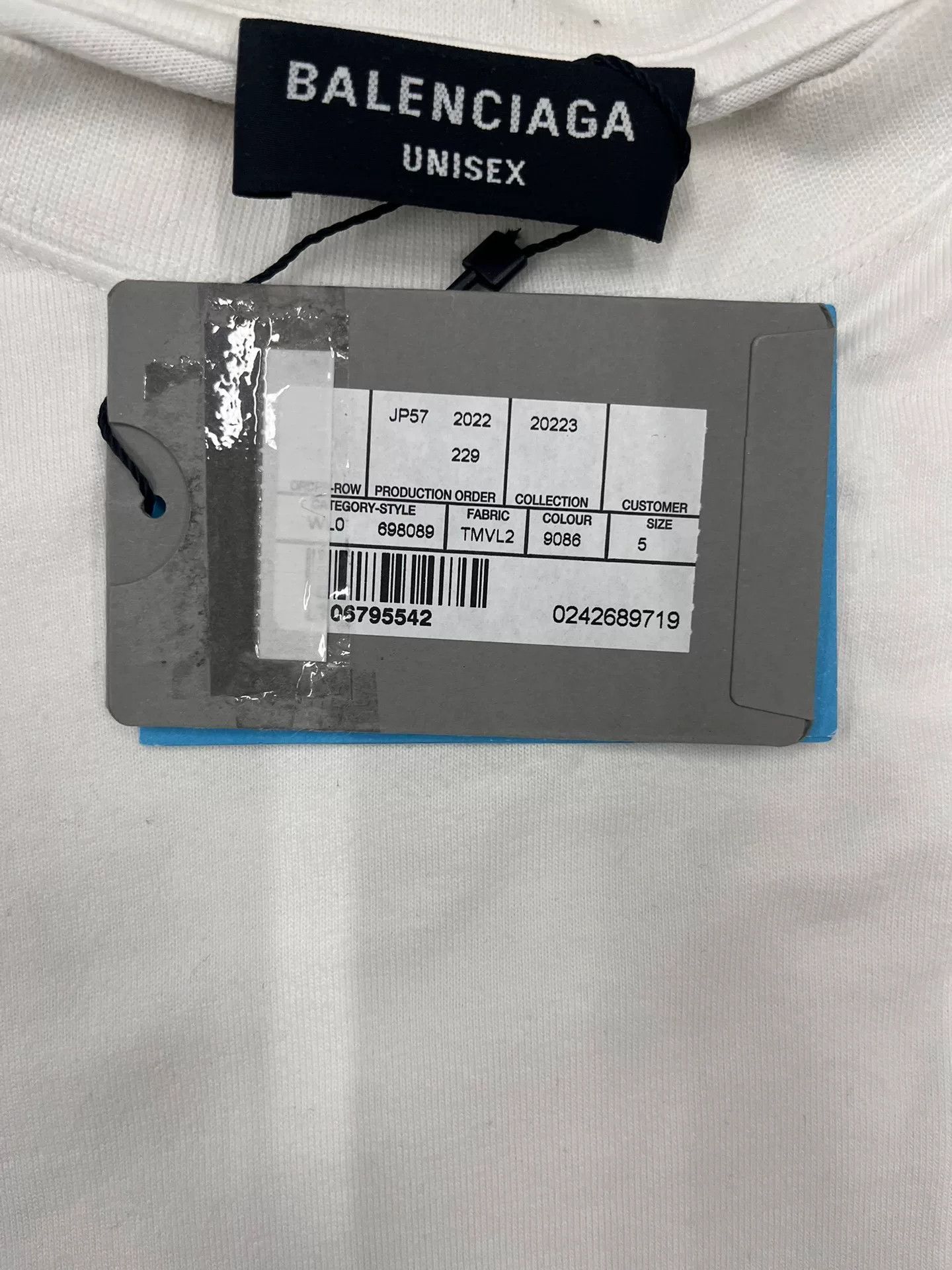 Balenciaga Balenciaga WFP Double Sleeve Long Sleeve T-Shirt Size 5 Size US XXL / EU 58 / 5 - 4 Thumbnail