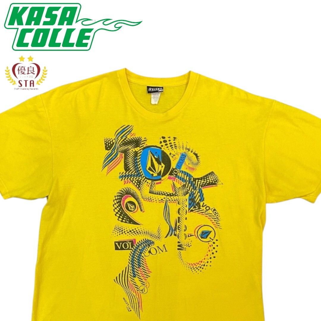 Volcom Volcom Graphic T-Shirt Yellow Size XL Size US XL / EU 56 / 4 - 3 Thumbnail