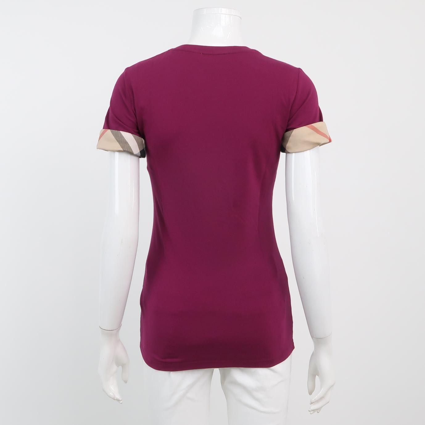 Burberry Burberry Women m Short Sleeve Shirts Size M / US 6-8 / IT 42-44 - 2 Thumbnail