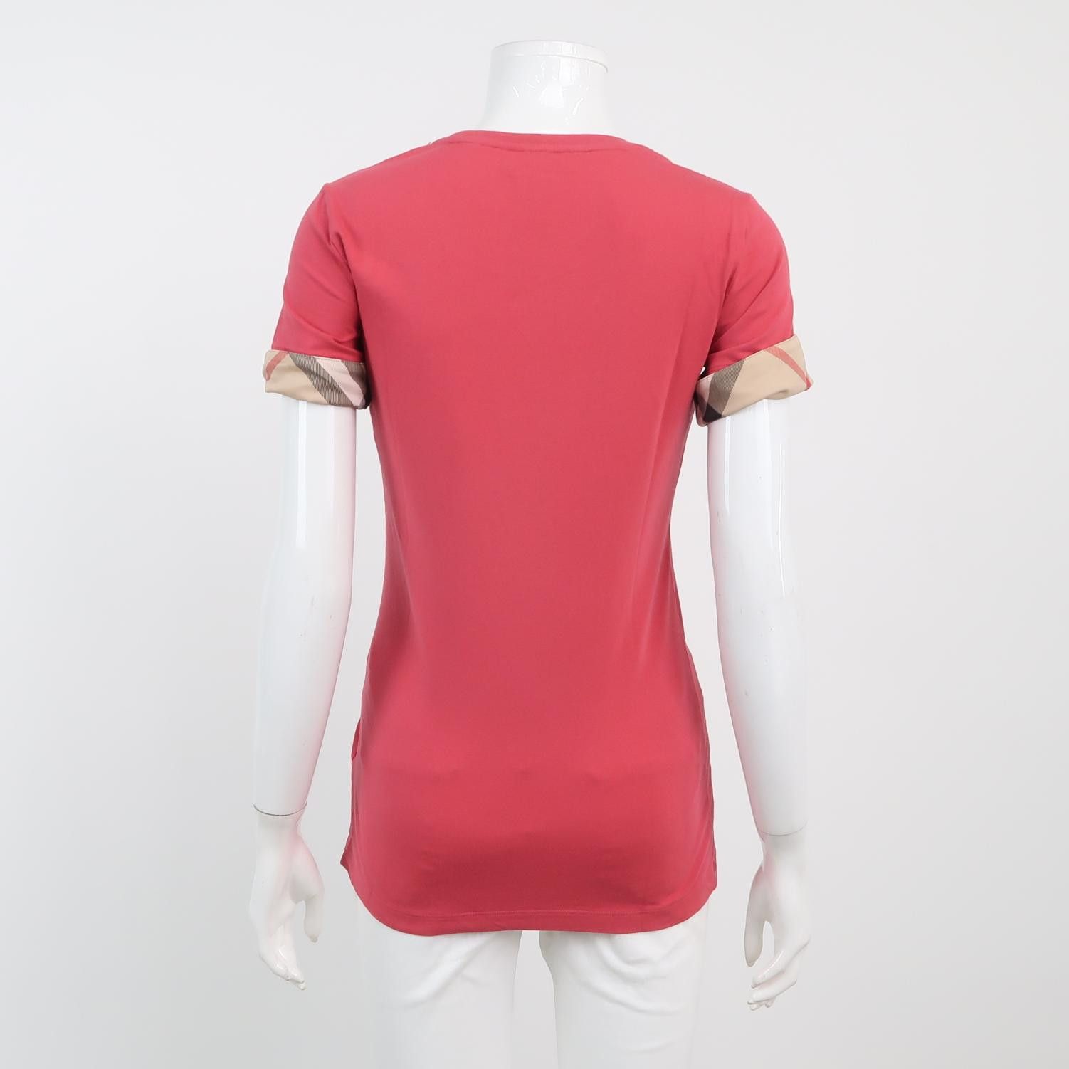 Burberry Burberry Women s Short Sleeve Shirts Size S / US 4 / IT 40 - 2 Thumbnail