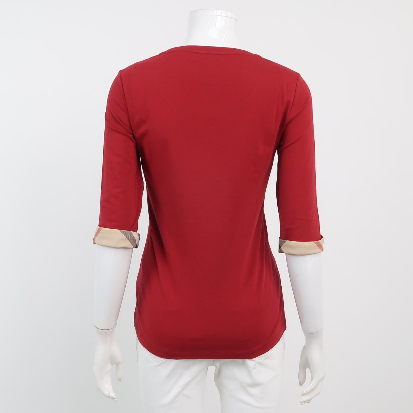 Burberry Burberry Women s Short Sleeve Shirts Size S / US 4 / IT 40 - 2 Thumbnail