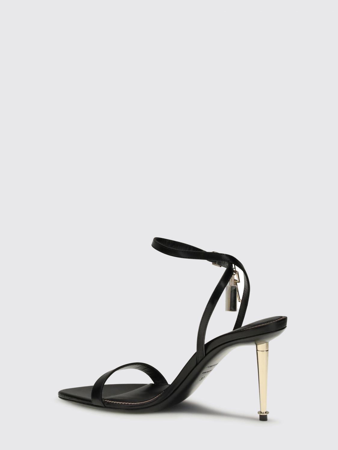 Tom Ford Tom Ford Heeled Sandal Woman Black Size US 8.5 / IT 38.5 - 3 Thumbnail