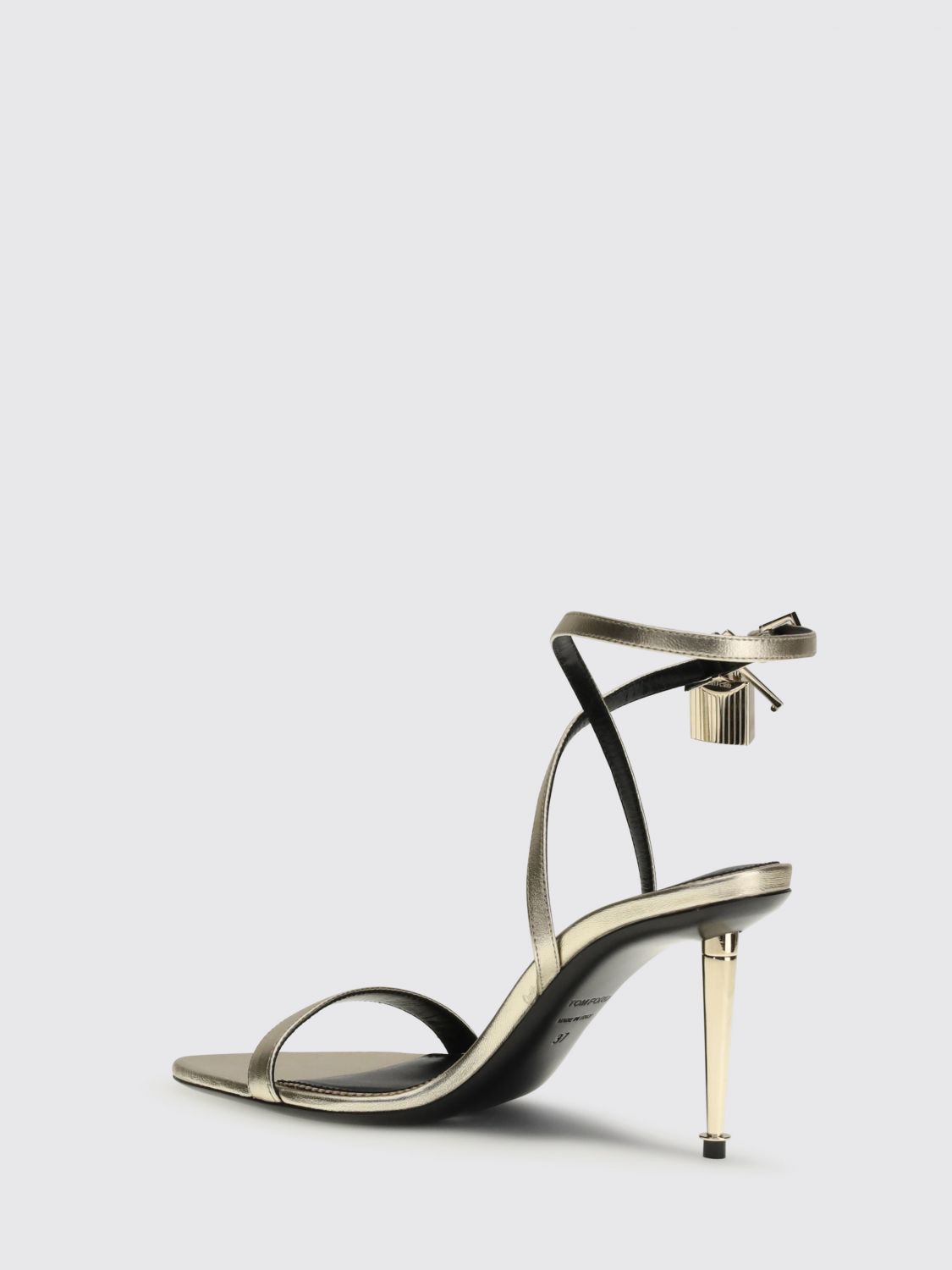 Tom Ford Tom Ford Heeled Sandal Woman Gold Size US 6 / IT 36 - 3 Thumbnail