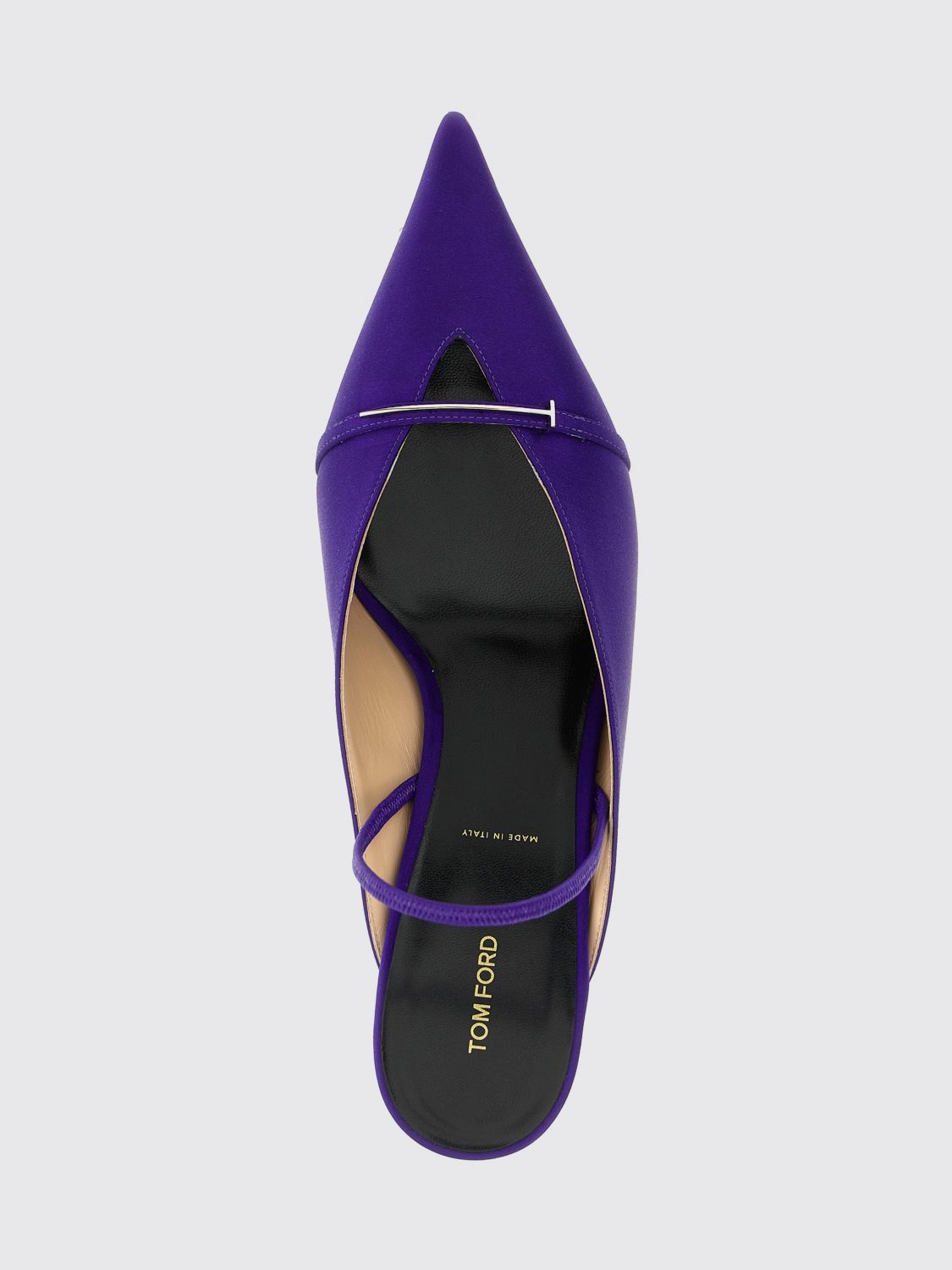 Tom Ford Tom Ford Pump Woman Violet Size US 7.5 / IT 37.5 - 4 Thumbnail