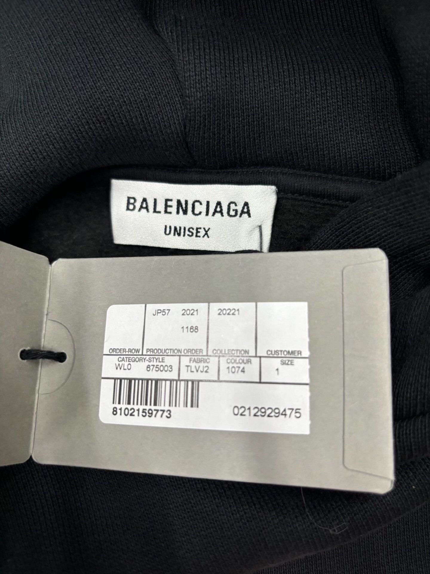 Balenciaga Balenciaga Maison Fondee Arc Logo Hoodie L Size US L / EU 52-54 / 3 - 5 Thumbnail