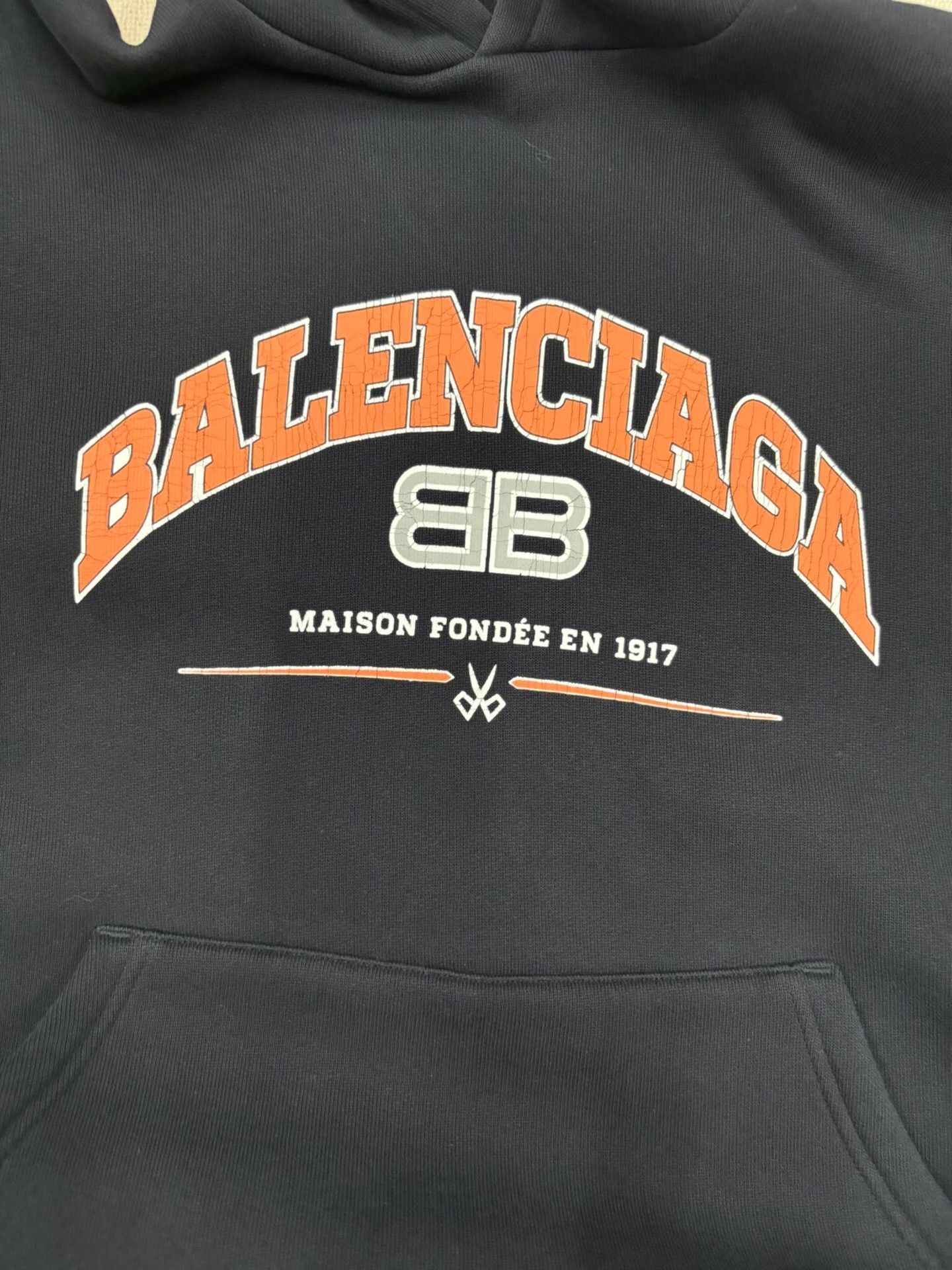 Balenciaga Balenciaga Maison Fondee Arc Logo Hoodie L Size US L / EU 52-54 / 3 - 4 Thumbnail