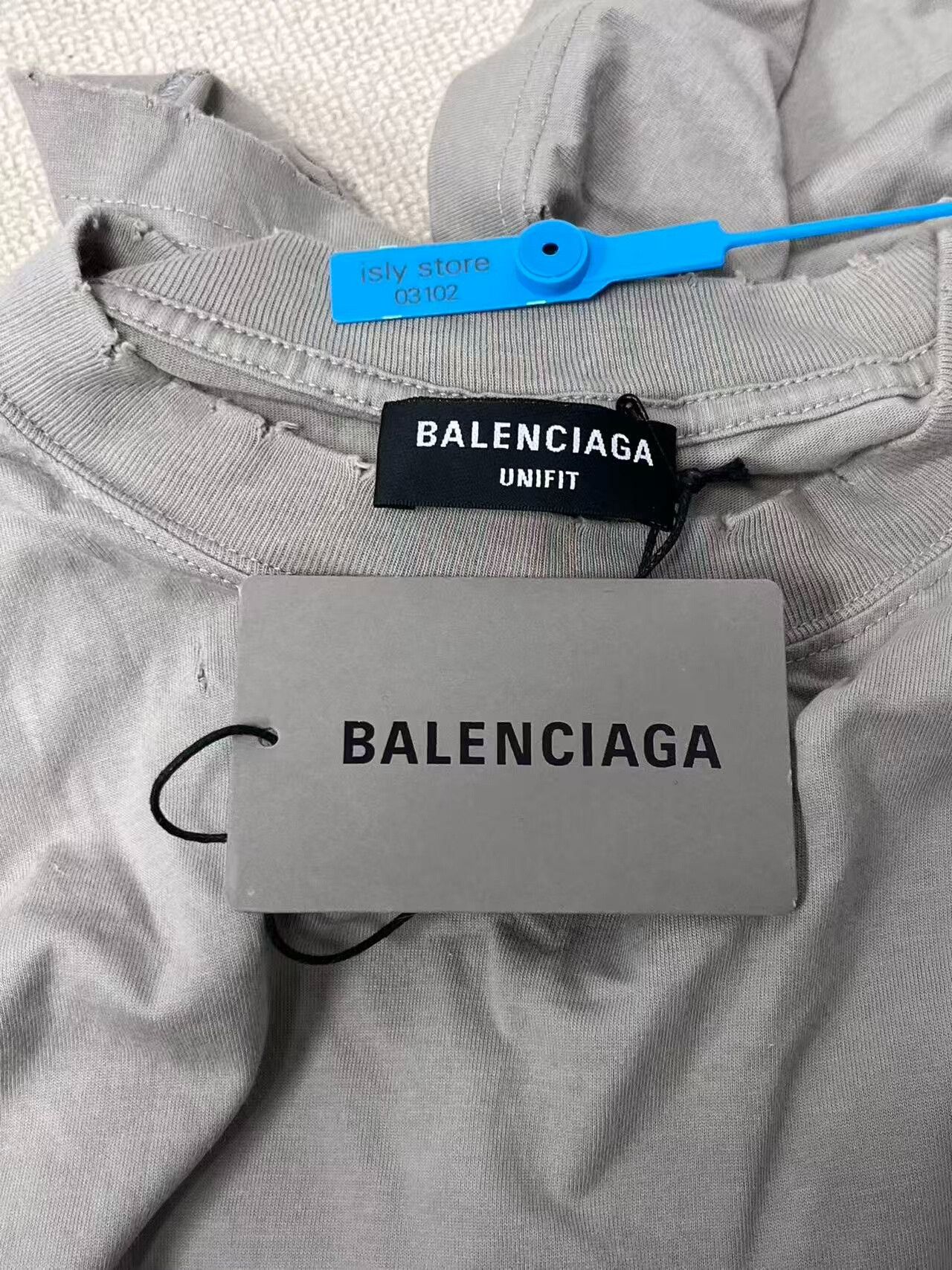 Balenciaga Balenciaga Mosaic Blurred Logo BB T-Shirt XS Size US XS / EU 42 / 0 - 6 Thumbnail