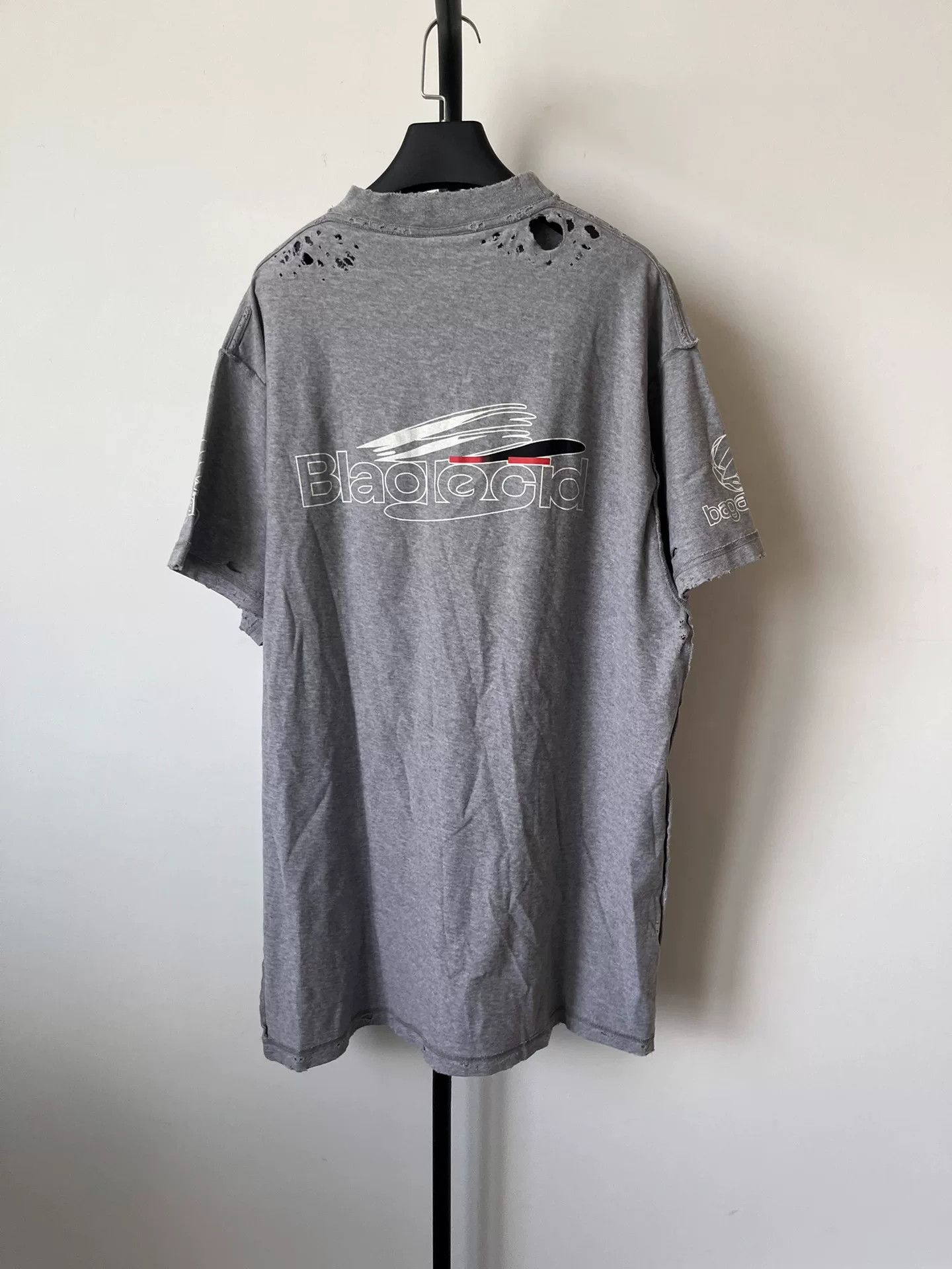 Balenciaga Balenciaga AI Distorted Logo T-Shirt Size 1 Size US S / EU 44-46 / 1 - 3 Thumbnail