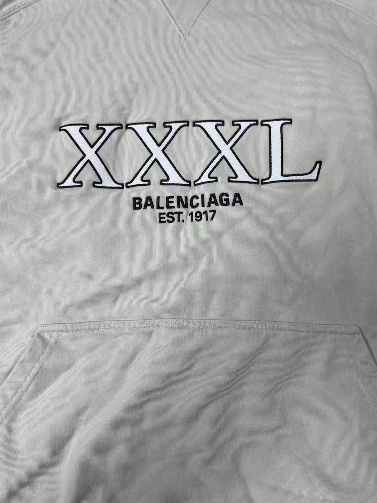 Balenciaga Balenciaga XXXXL Logo Oversized Hoodie Size 3 Size US L / EU 52-54 / 3 - 4 Thumbnail
