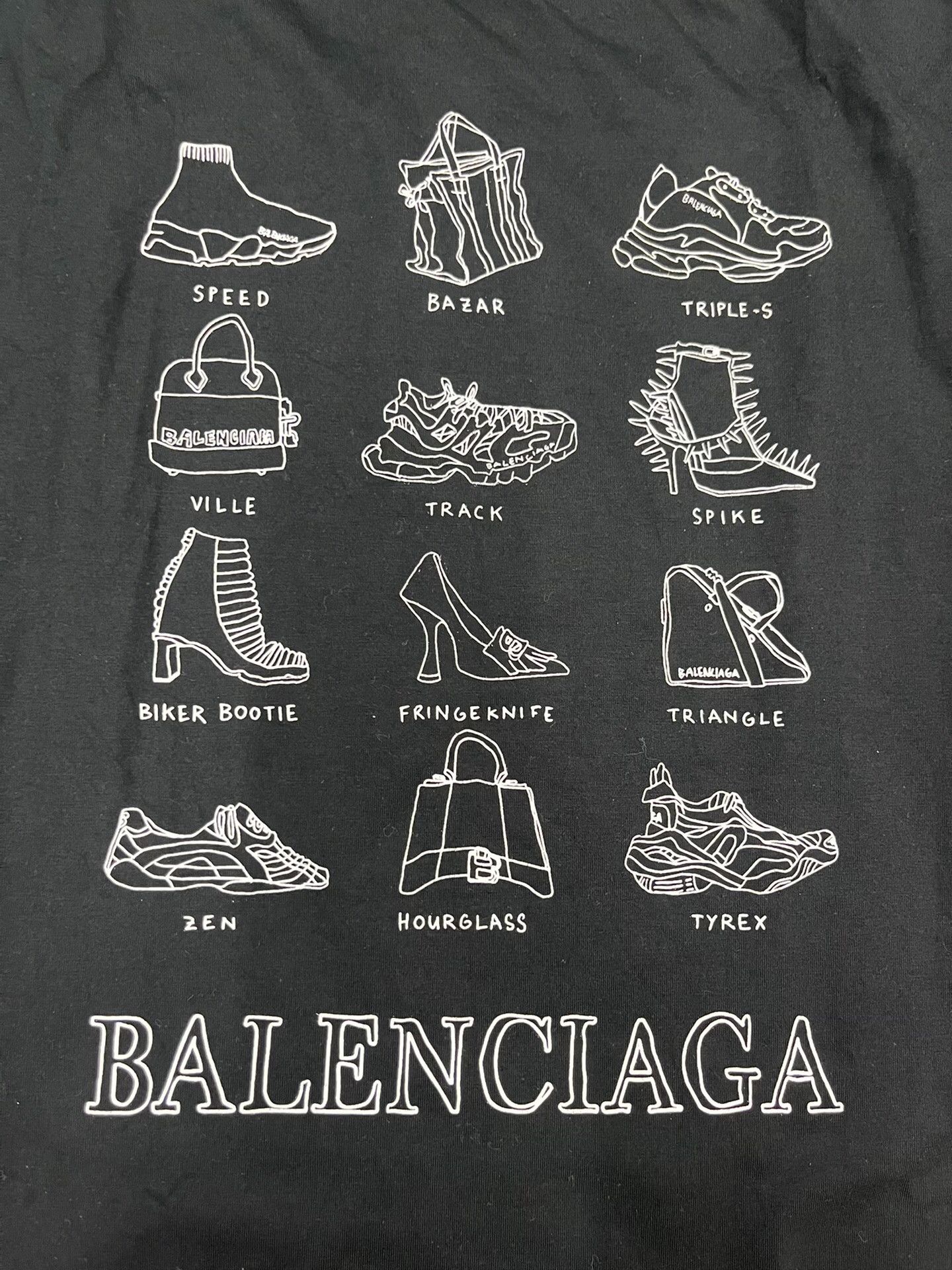 Balenciaga Balenciaga SS21 Graphic Print T-Shirt S Size US S / EU 44-46 / 1 - 4 Thumbnail