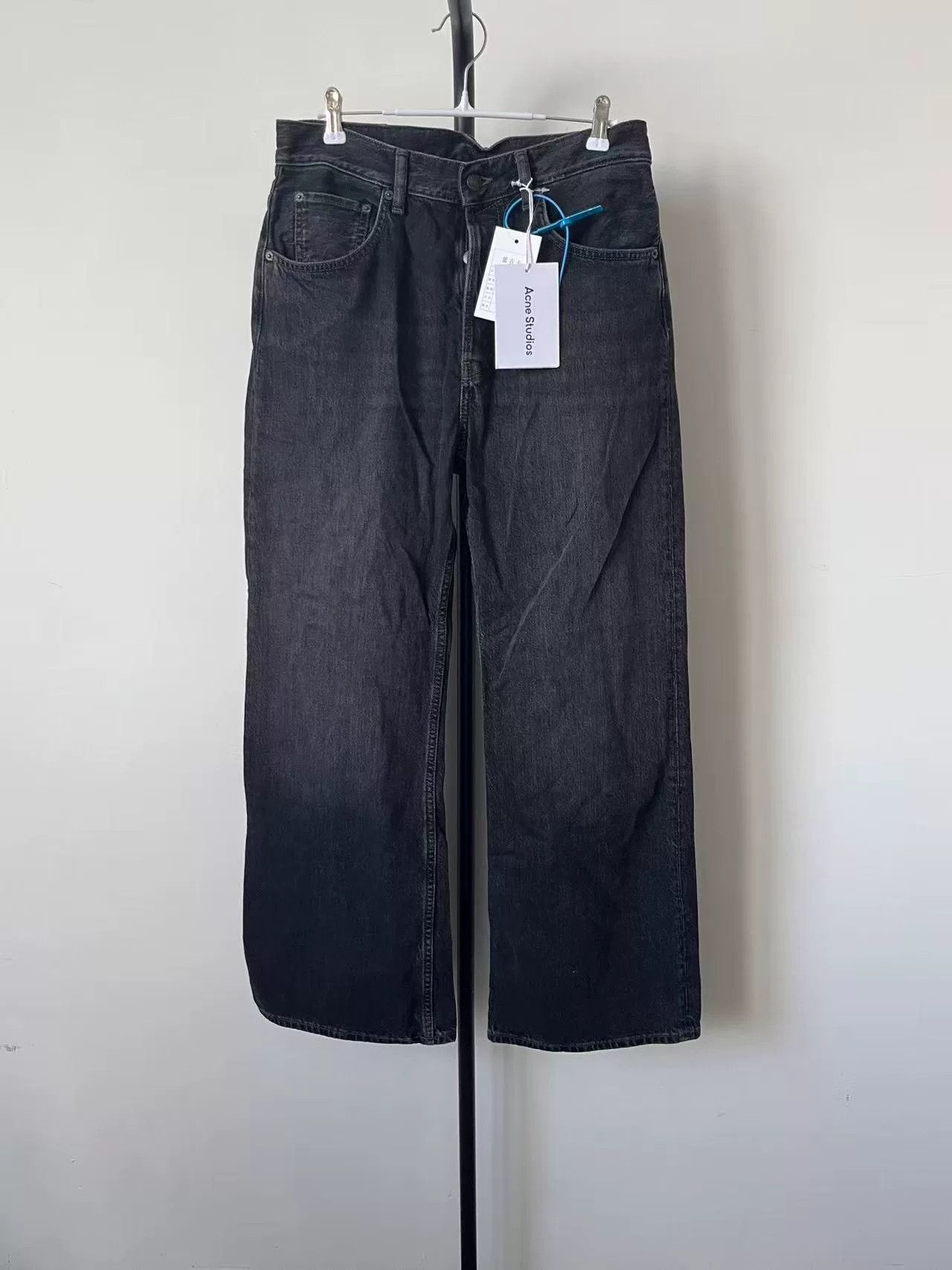 Acne Studios Acne Studios 2021M Vintage Black Jeans 30/30 Size US 30 / EU 46 - 2 Thumbnail