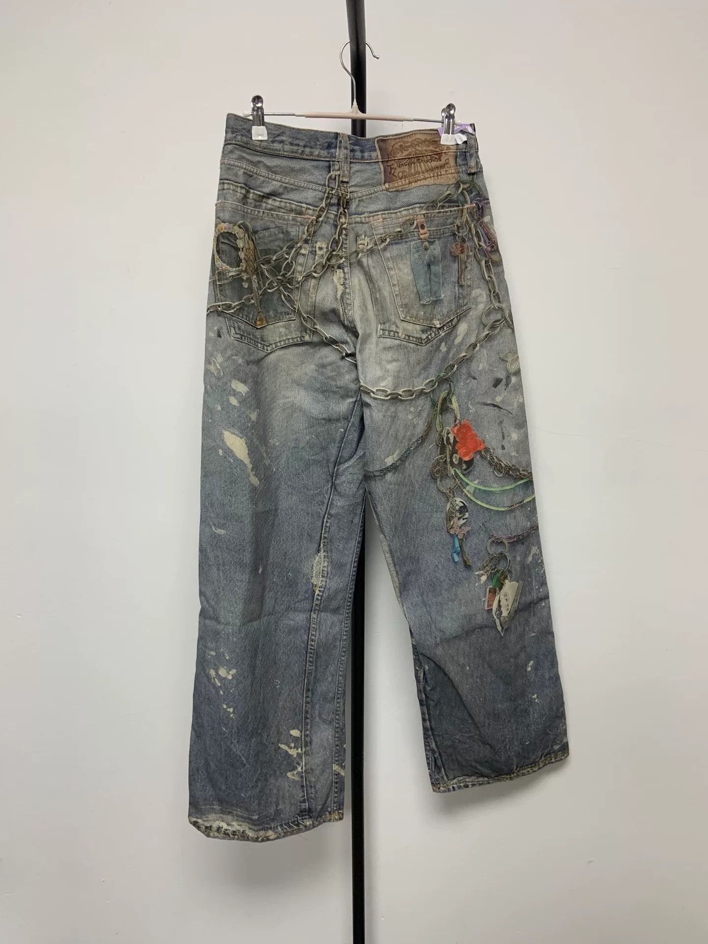 Acne Studios Acne Studios Trompe L'oeil Print Baggy Jeans 44 Size US 28 / EU 44 - 3 Thumbnail