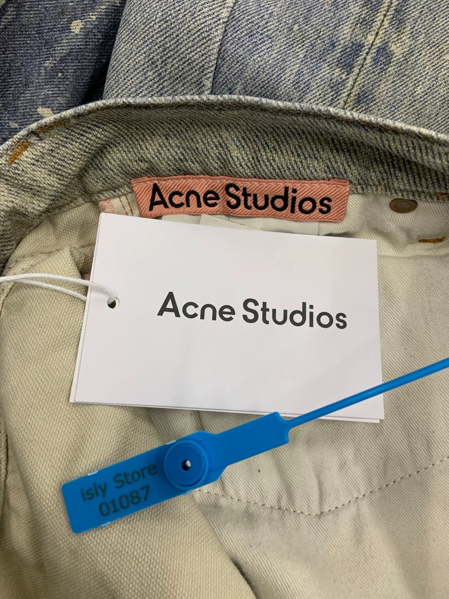 Acne Studios Acne Studios Trompe L'oeil Print Baggy Jeans 44 Size US 28 / EU 44 - 5 Thumbnail