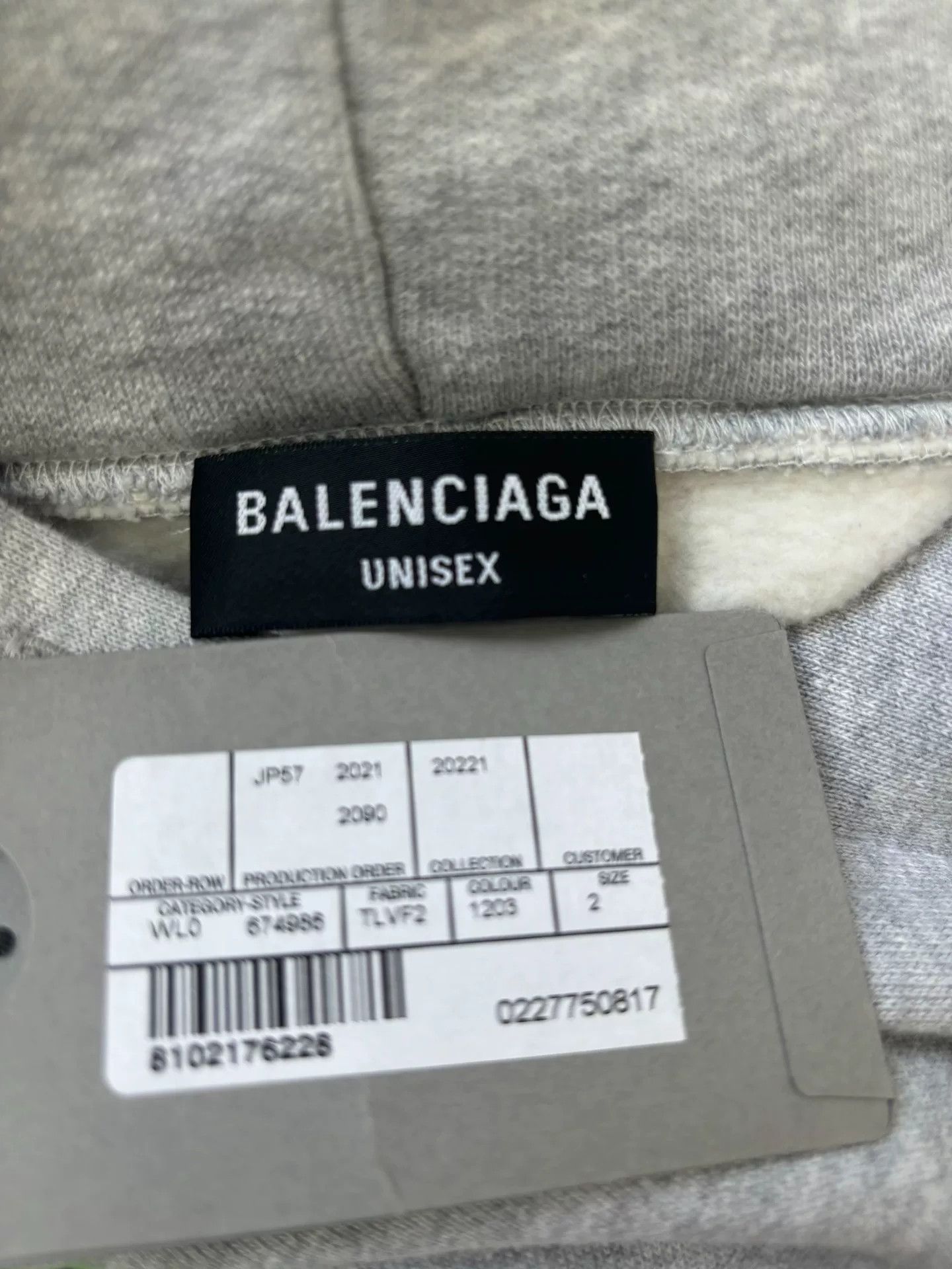 Balenciaga Balenciaga SS22 Slime Logo Fleece Hoodie Size 2 Size US M / EU 48-50 / 2 - 5 Thumbnail